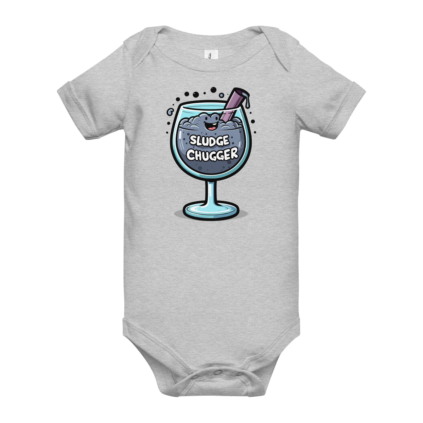 Sludge Chugger Grimstone Gaming Baby short sleeve one piece