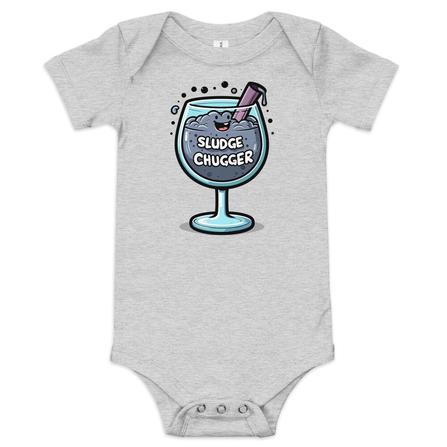 Sludge Chugger Grimstone Gaming Baby short sleeve one piece