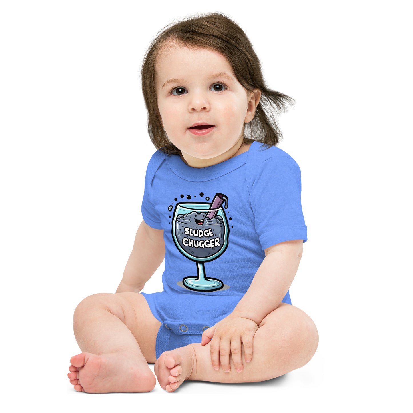 Sludge Chugger Grimstone Gaming Baby short sleeve one piece