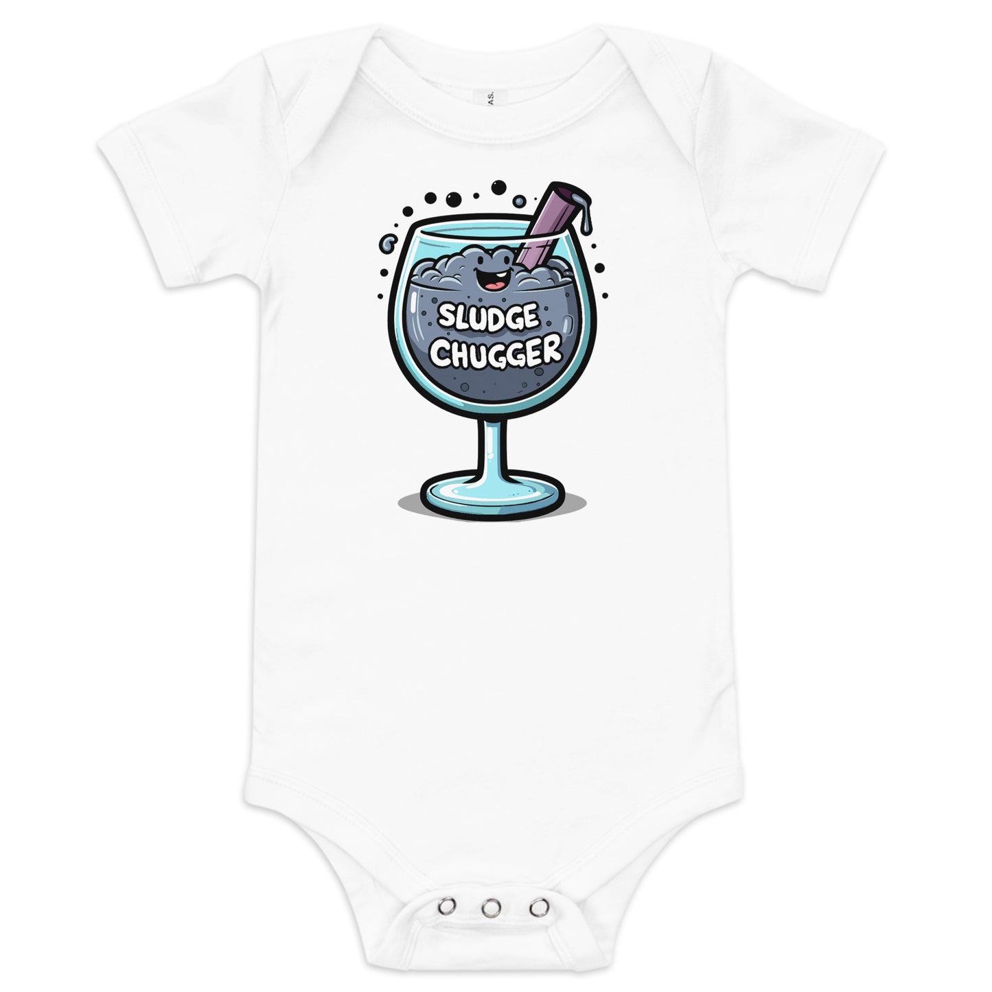Sludge Chugger Grimstone Gaming Baby short sleeve one piece