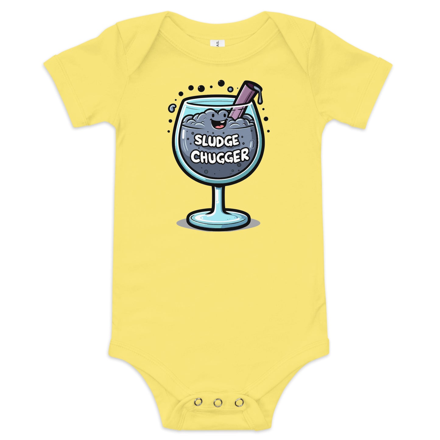 Sludge Chugger Grimstone Gaming Baby short sleeve one piece
