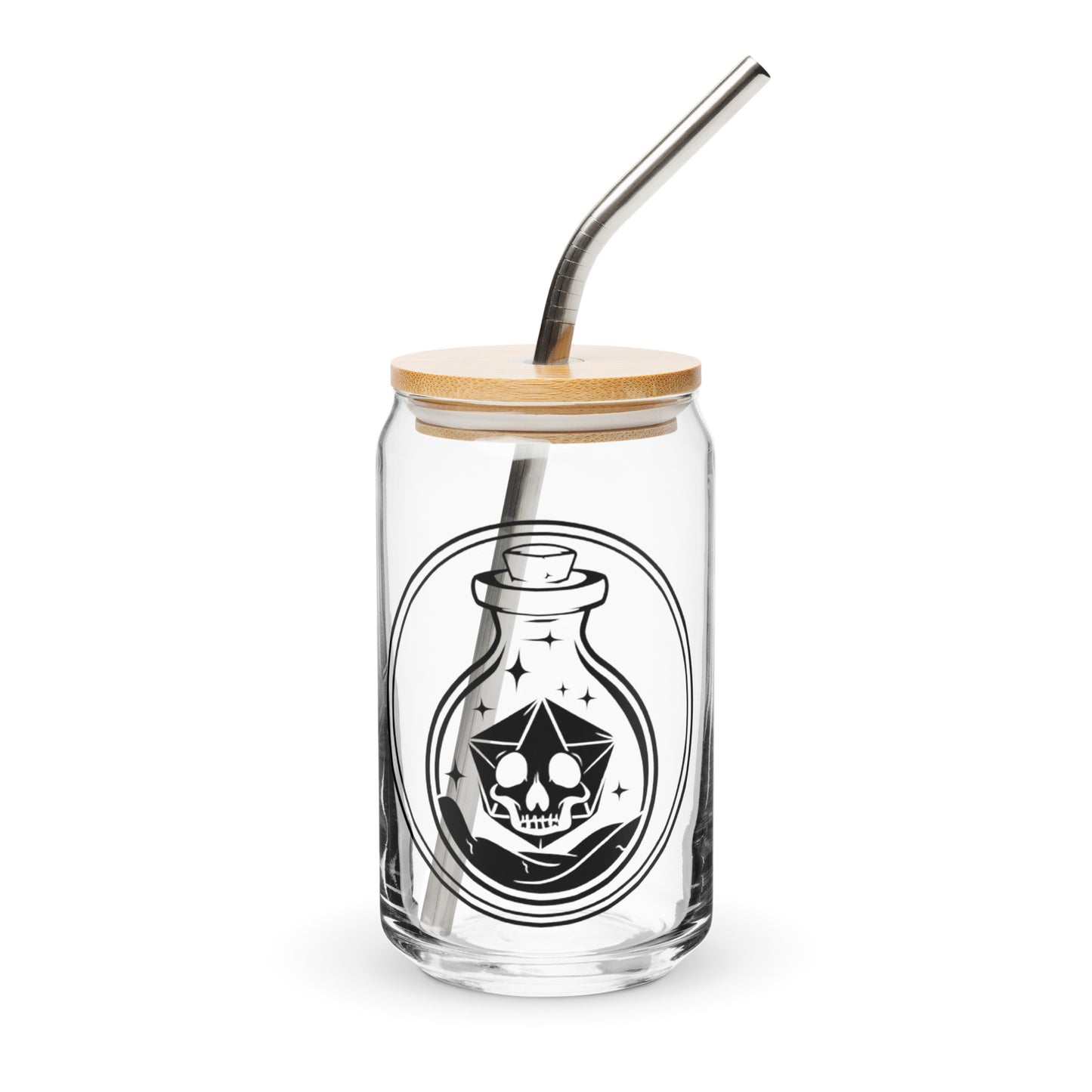 Grimstone Gaming Can-shaped glass