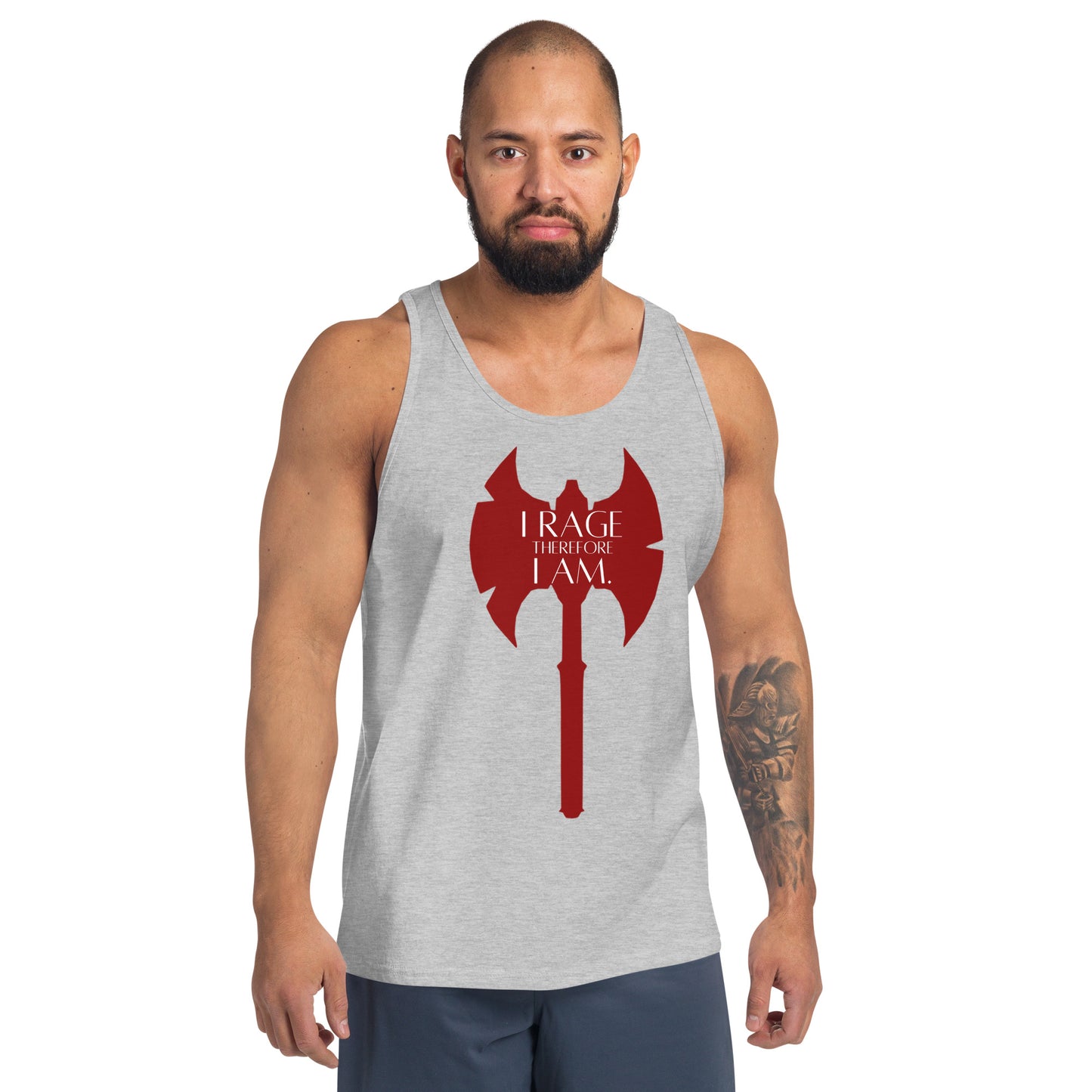 I rage therefore I am - Barbarian Tank Top