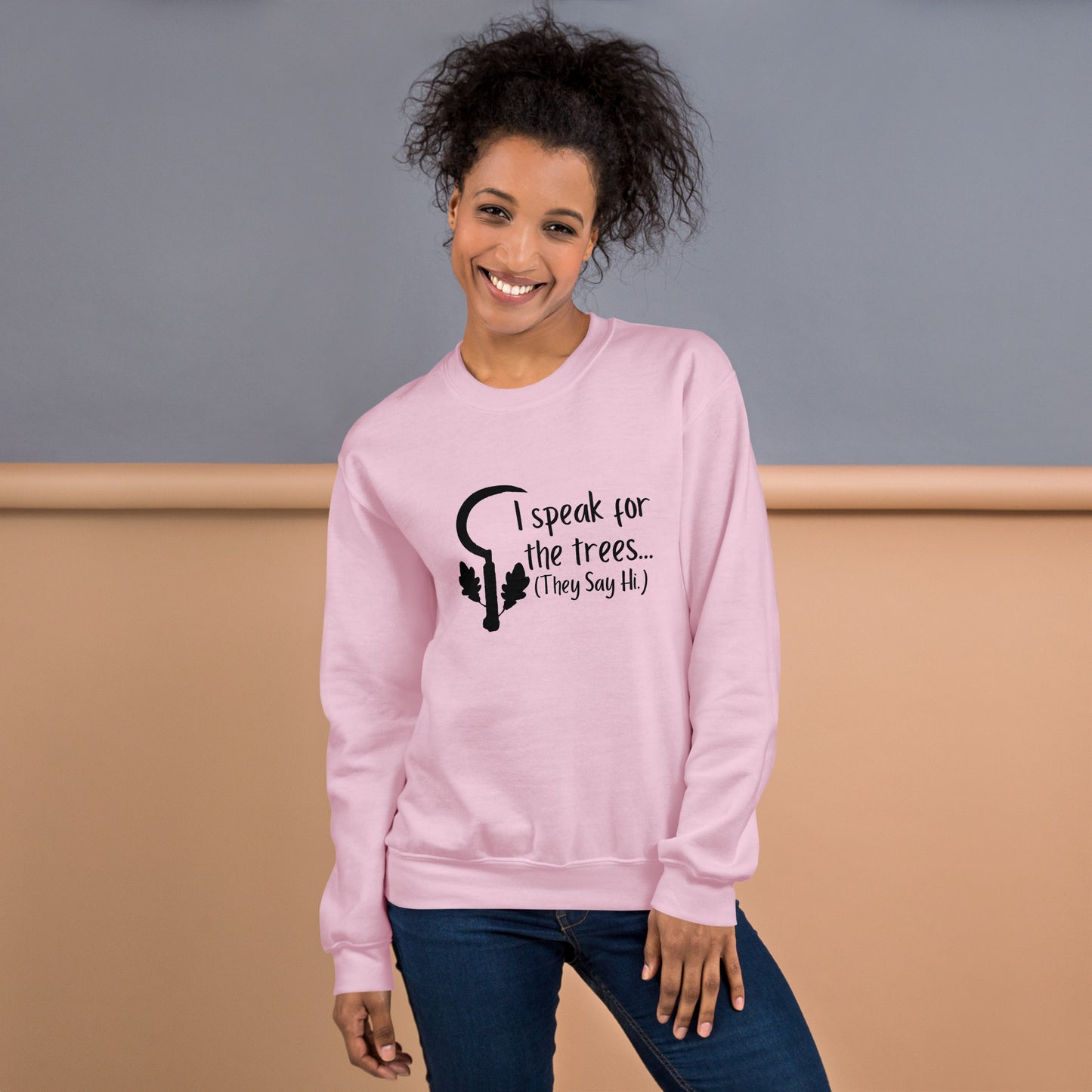 Druid D&D I speak for the trees Unisex Sweatshirt