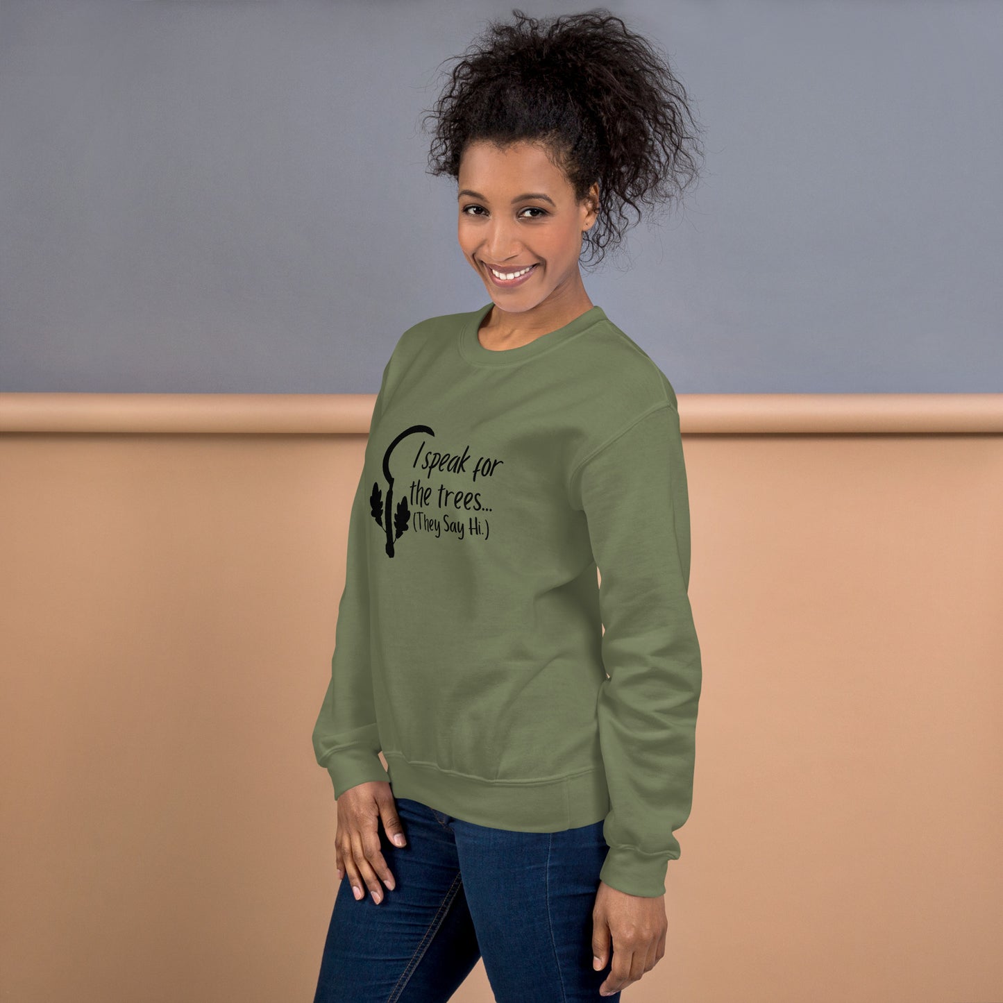 Druid D&D I speak for the trees Unisex Sweatshirt