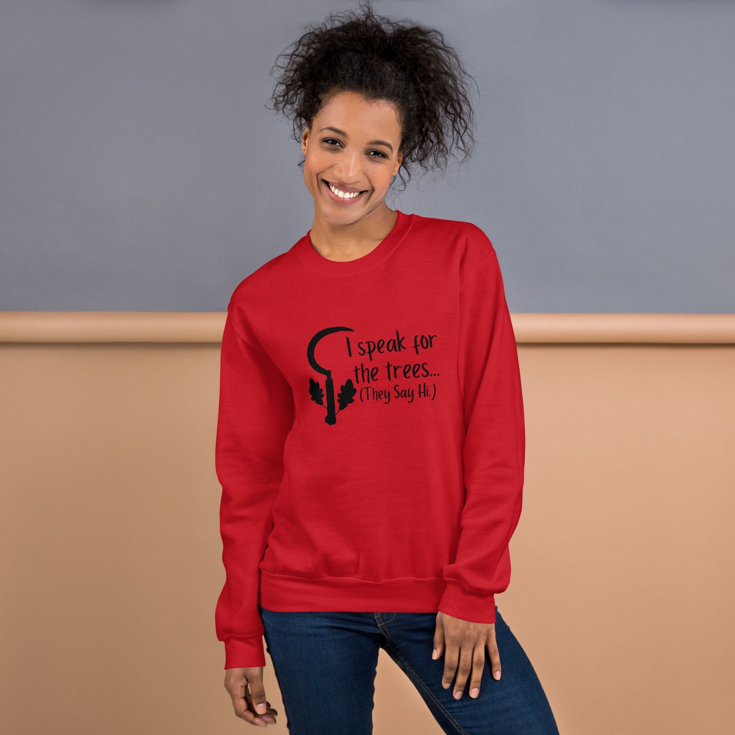 Druid D&D I speak for the trees Unisex Sweatshirt