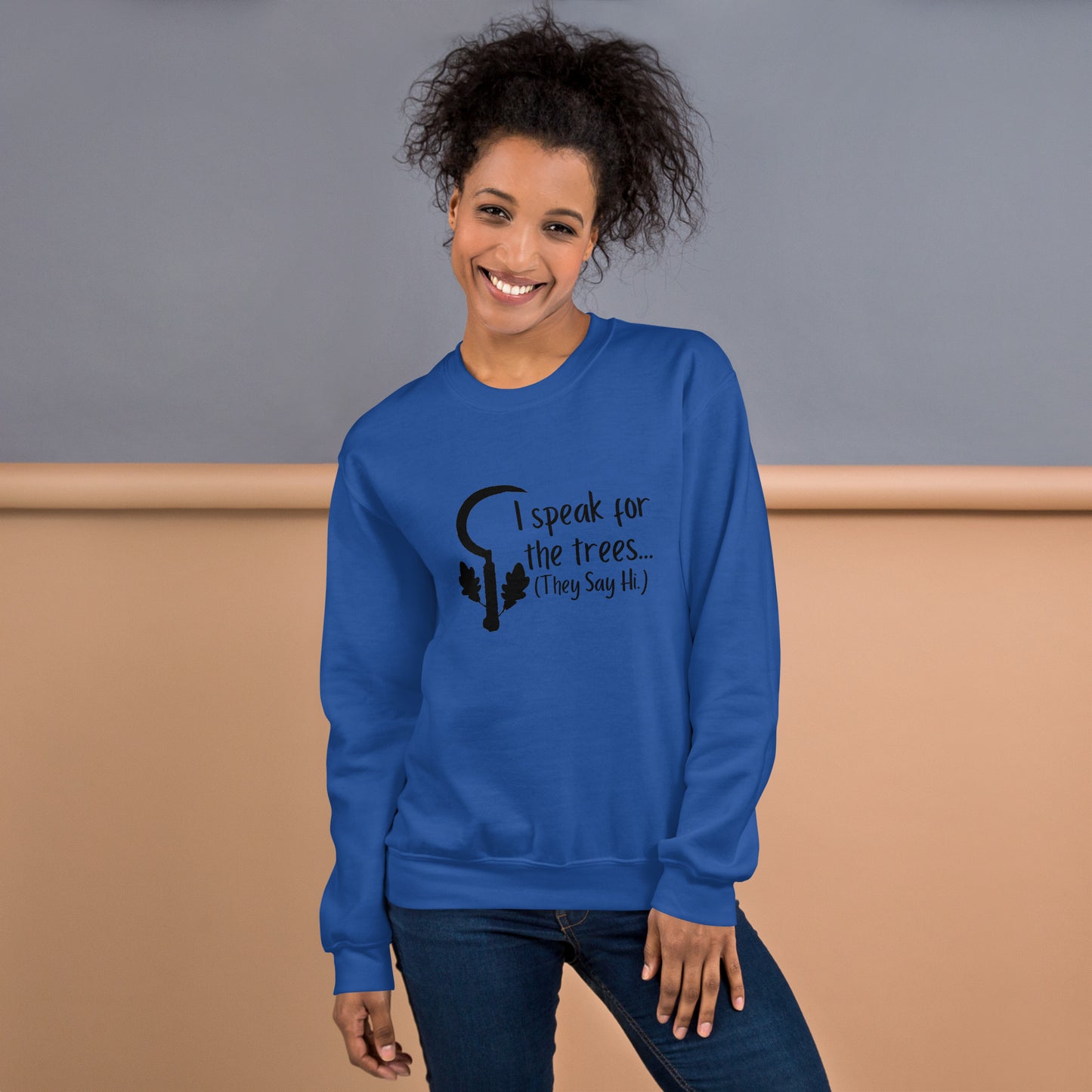 Druid D&D I speak for the trees Unisex Sweatshirt