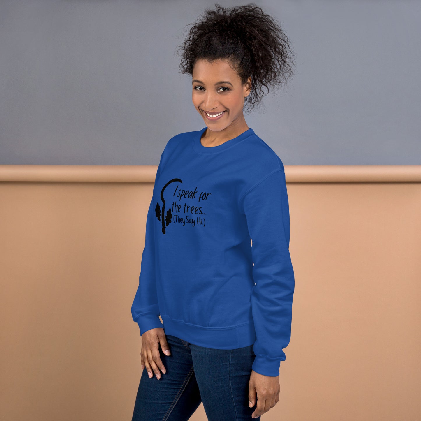 Druid D&D I speak for the trees Unisex Sweatshirt