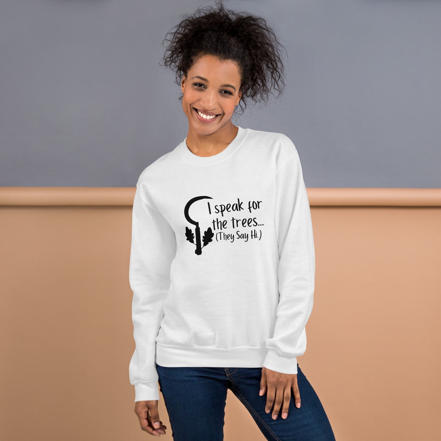 Druid D&D I speak for the trees Unisex Sweatshirt