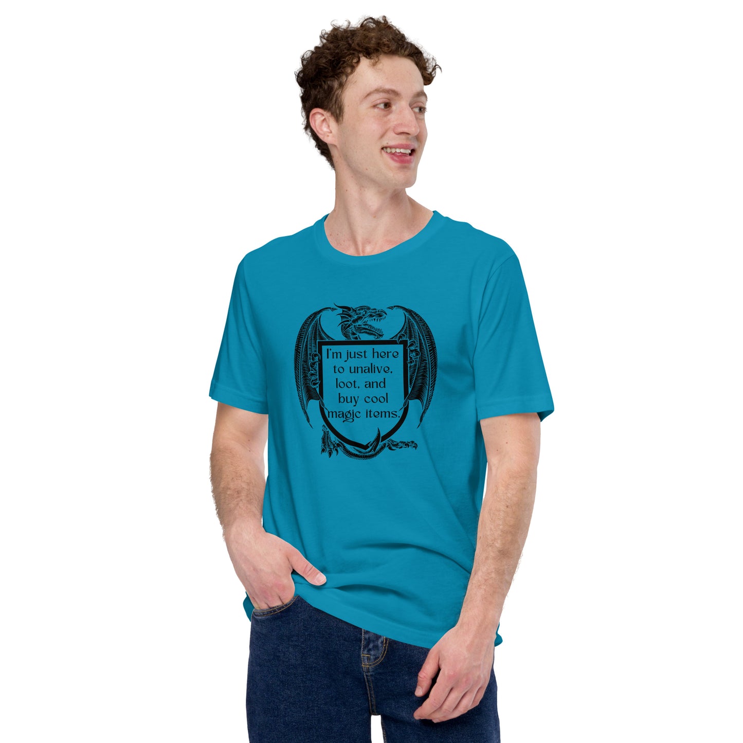 Im just here - Unisex t-shirt
