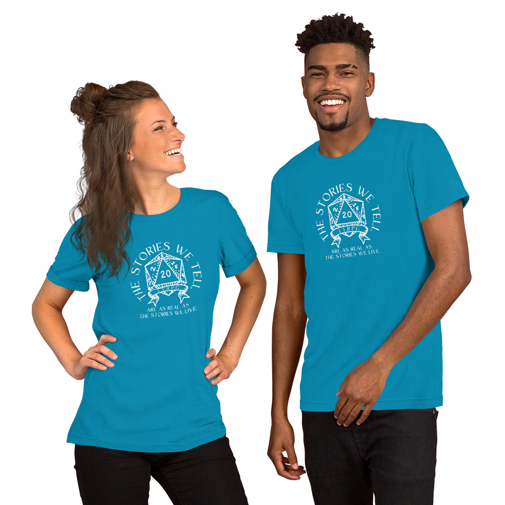The stories we tell together - TTRPG D&D Unisex t-shirt