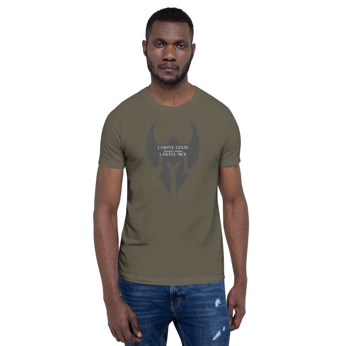 Lawful Good not Lawful Nice - Paladin Unisex t-shirt