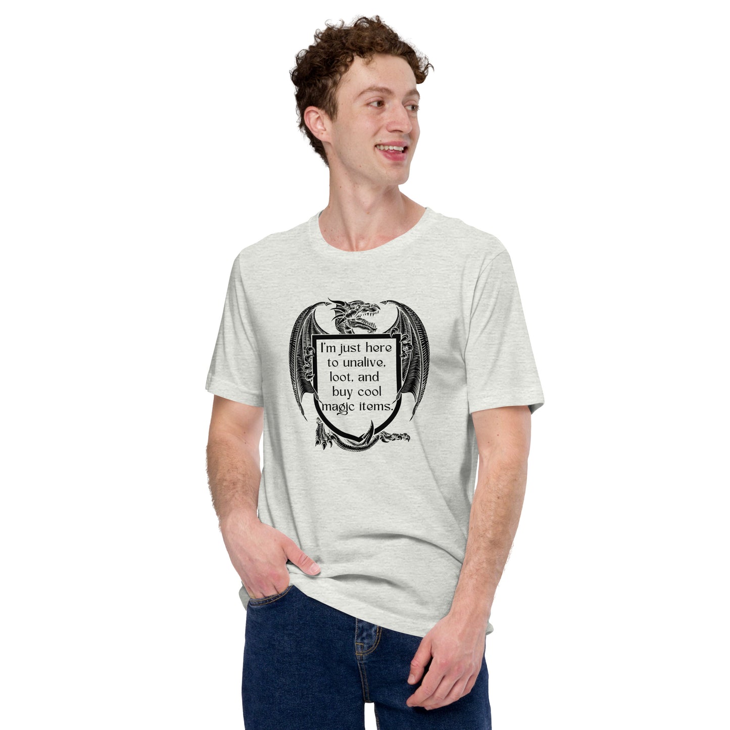 Im just here - Unisex t-shirt