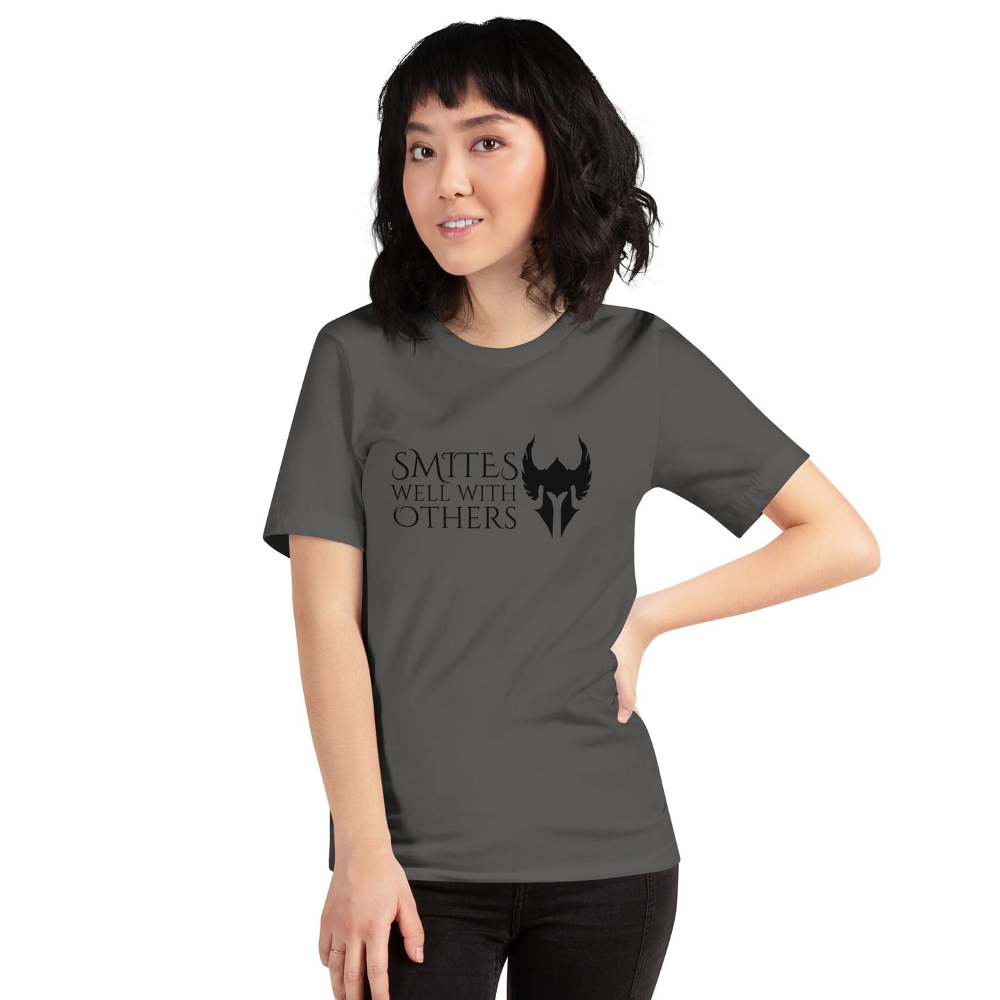 Smites well with others Paladin D&D Unisex t-shirt