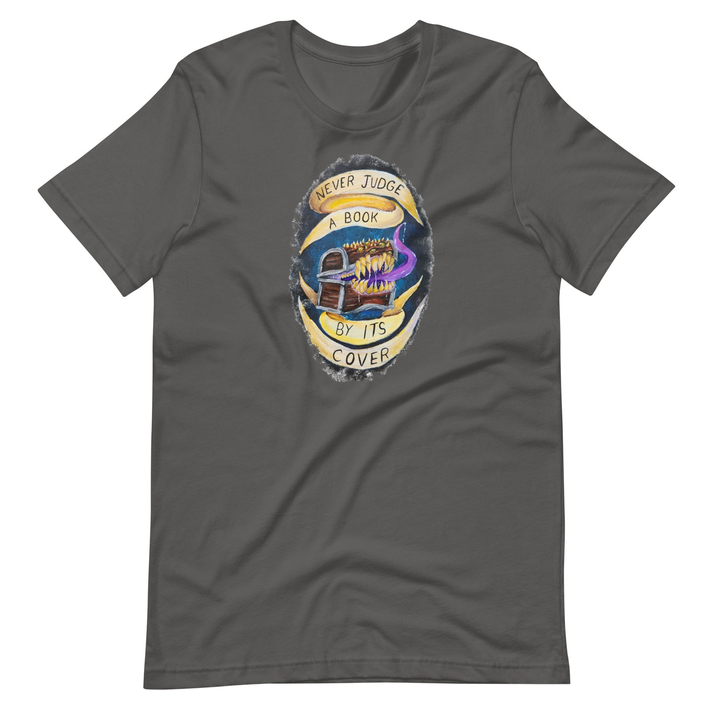Never judge a book by its cover - Sunfyre Unisex t-shirt