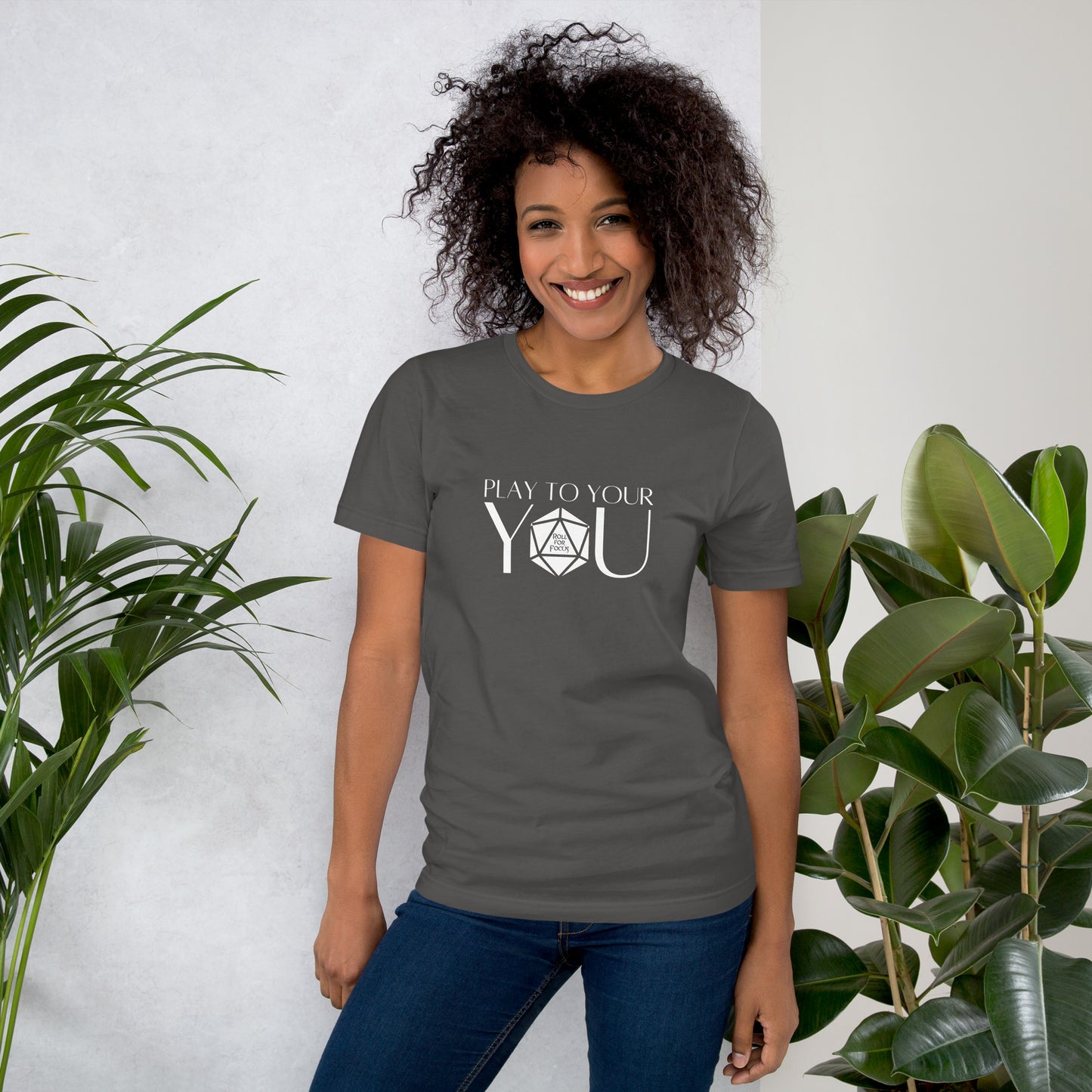 Play to Your You - Roll For Focus Unisex t-shirt