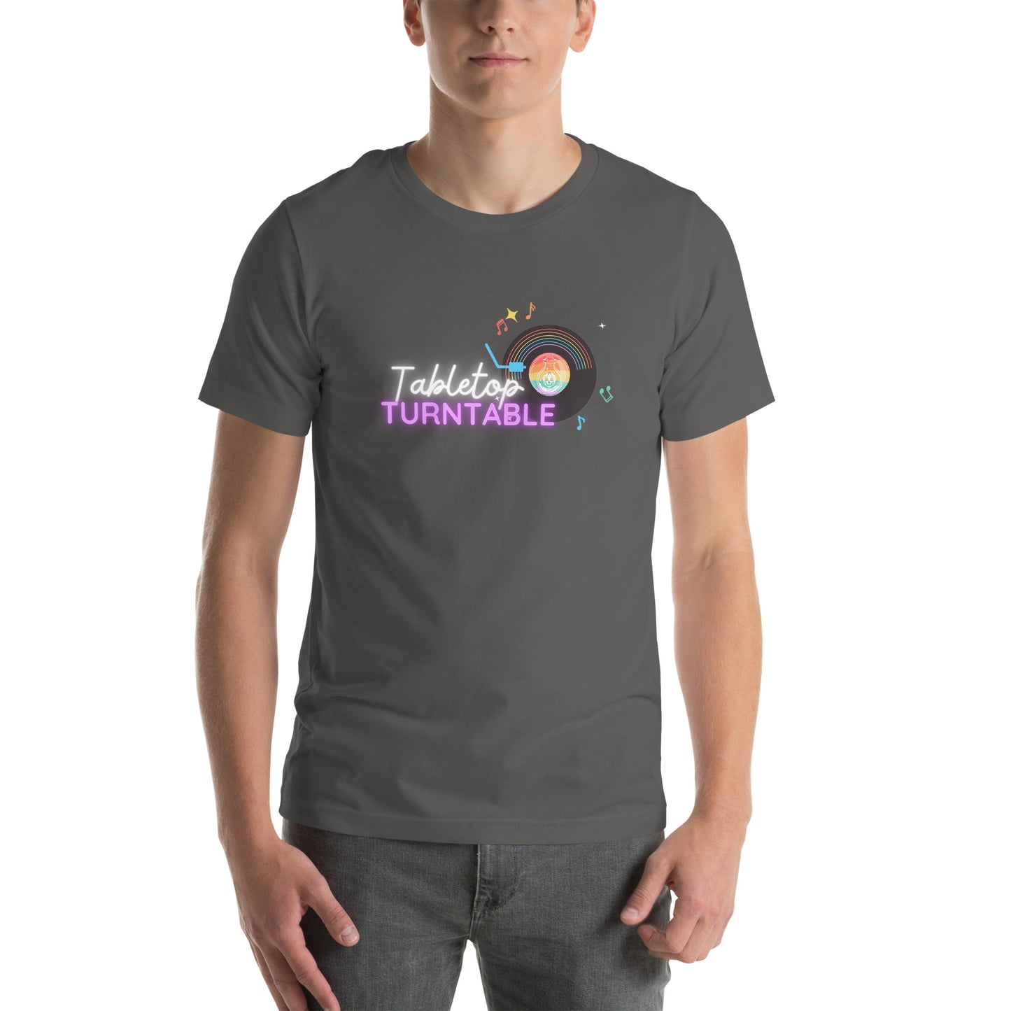 Tabletop Turntable Grimstone Gaming Unisex t-shirt