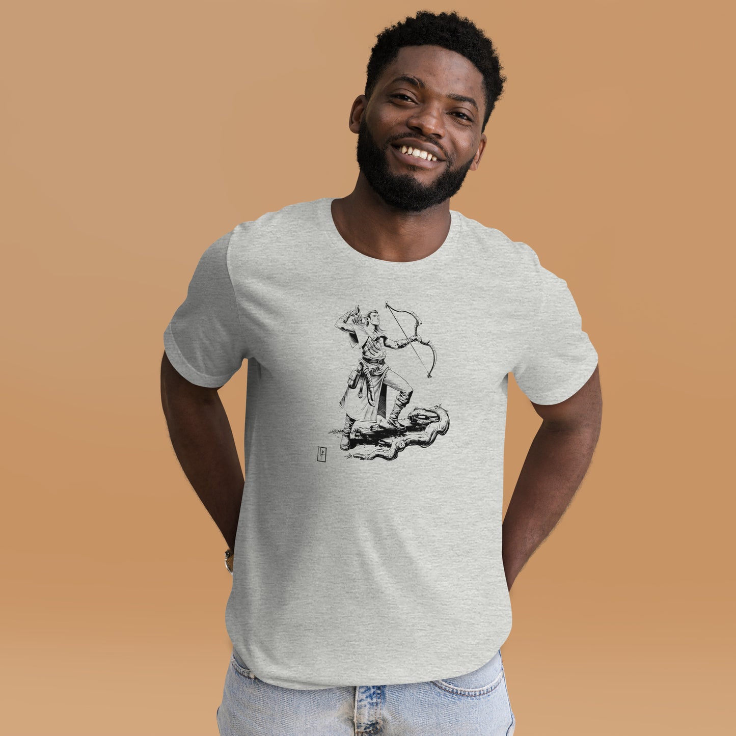 Elven Ranger | Menagerie Press Unisex t-shirt