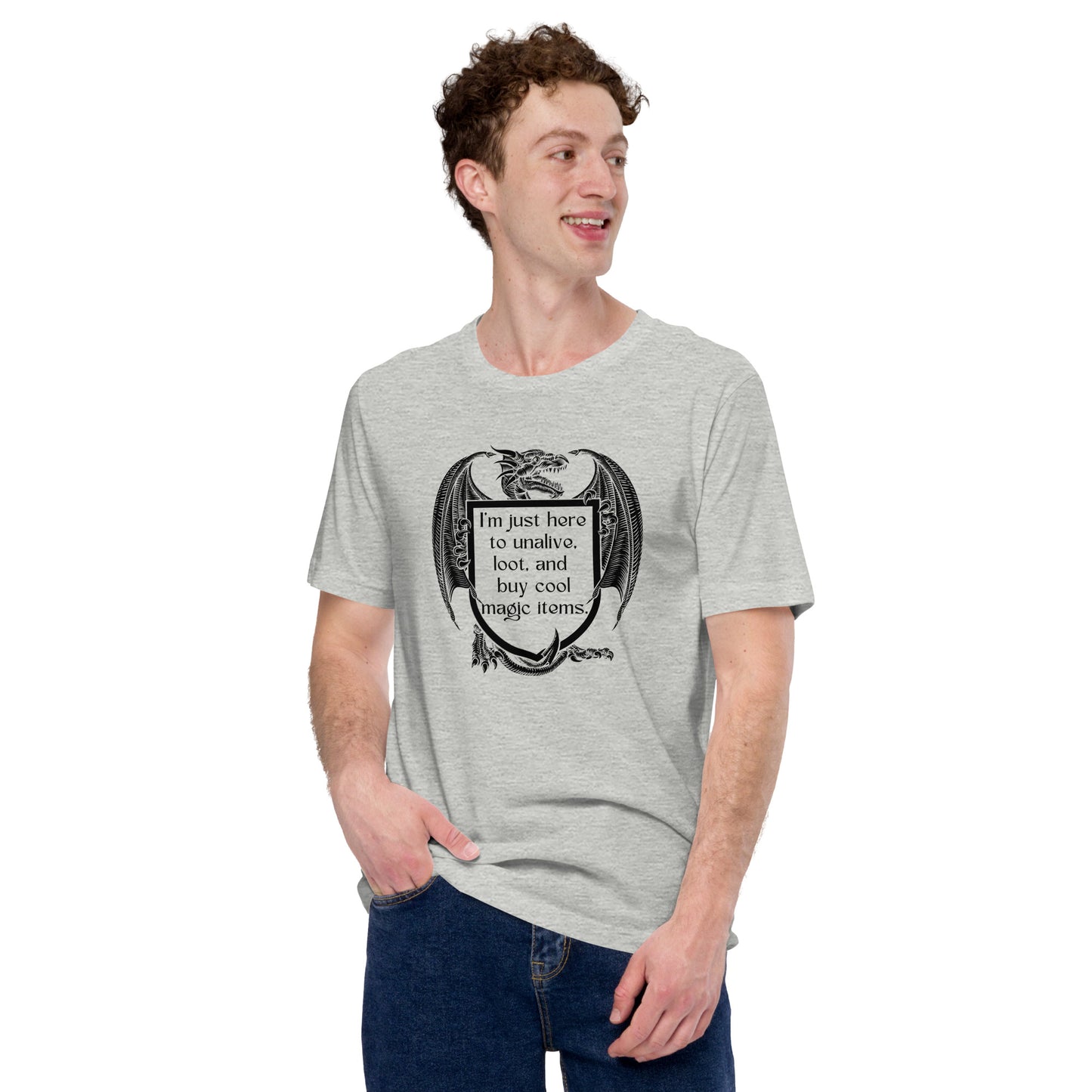 Im just here - Unisex t-shirt