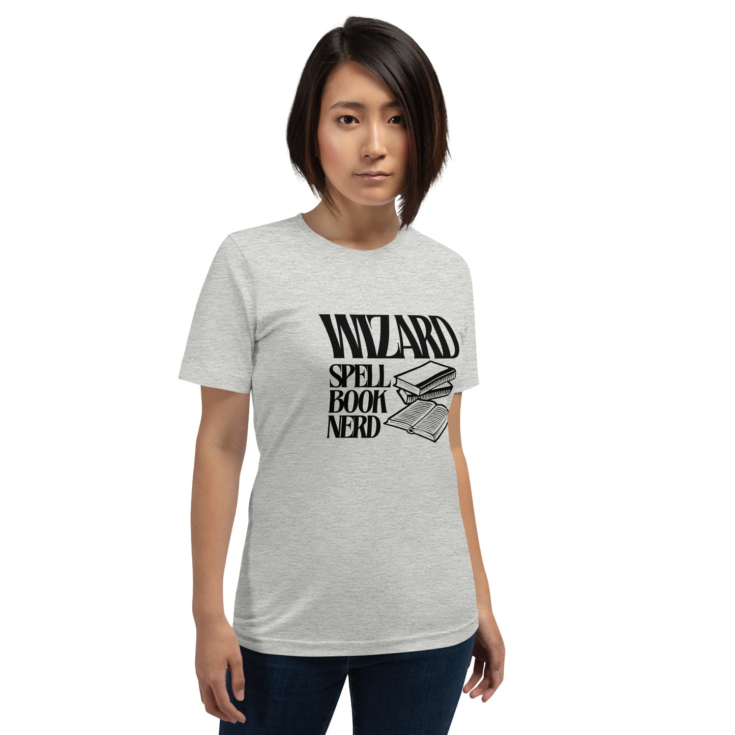 Spell book Nerd - Wizard D&D Unisex t-shirt