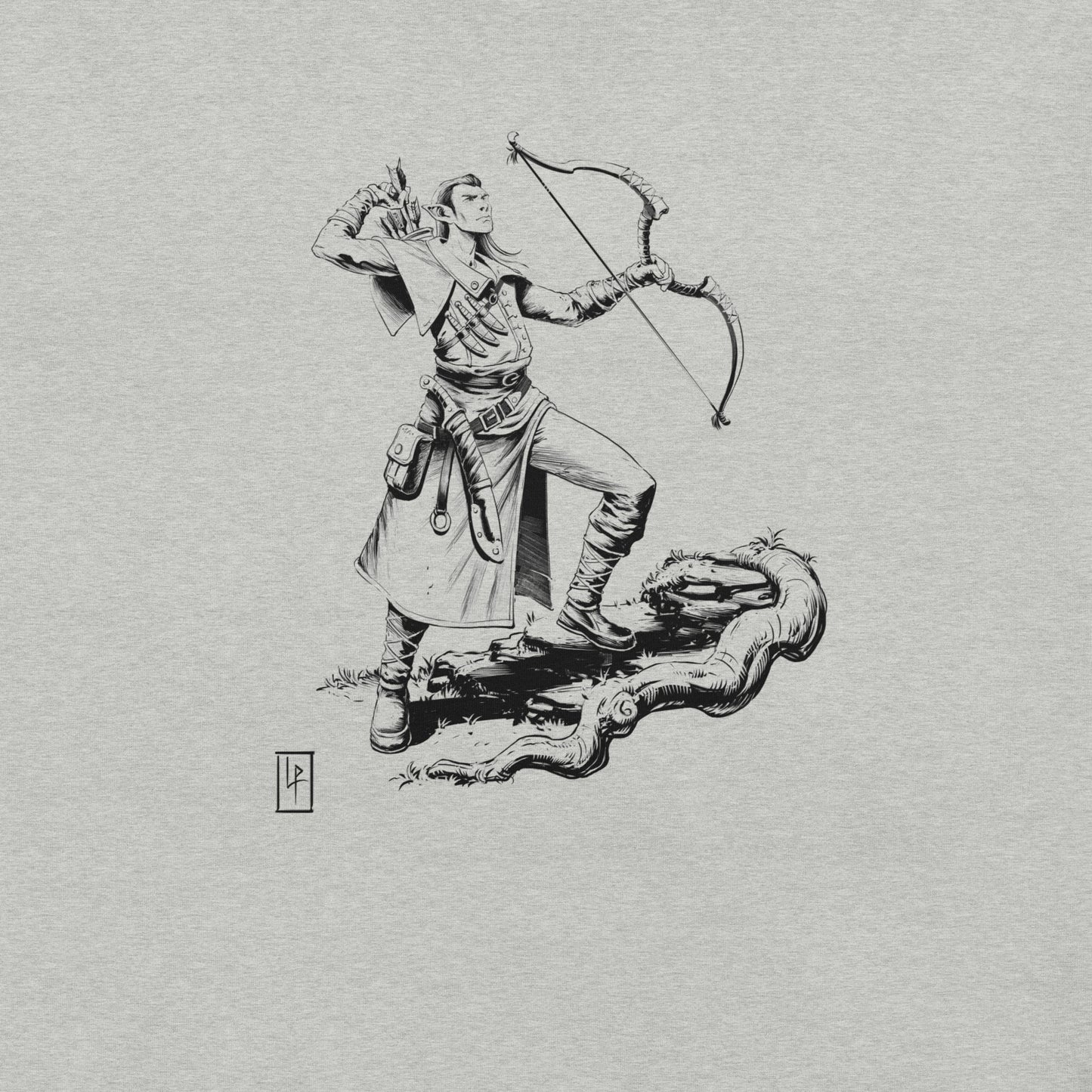 Elven Ranger | Menagerie Press Unisex t-shirt