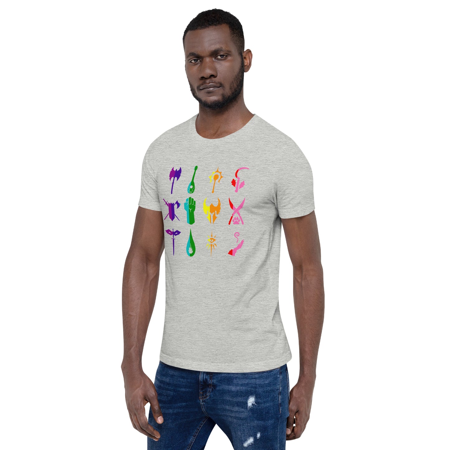 PRIDE D&D Class Shirt Unisex t-shirt