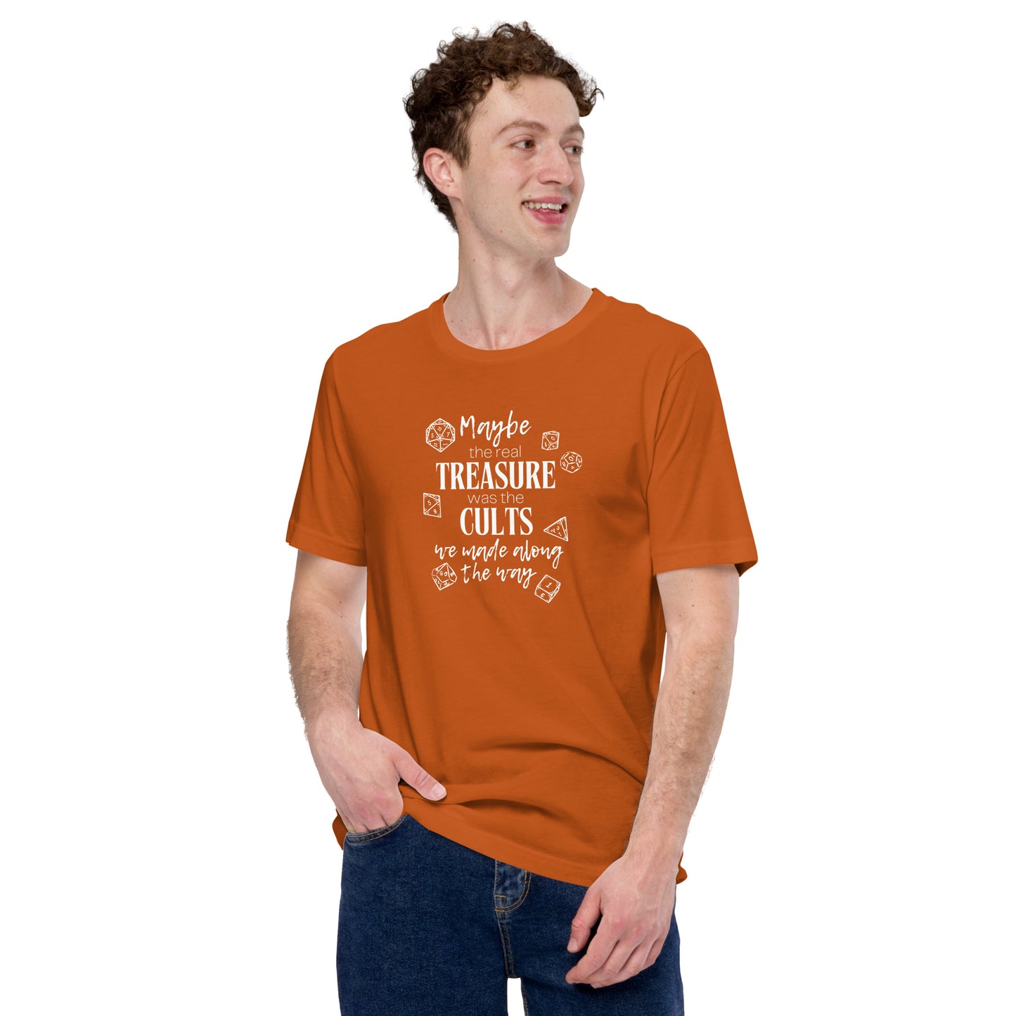Maybe the Real Treasure - Cults D&D Unisex t-shirt