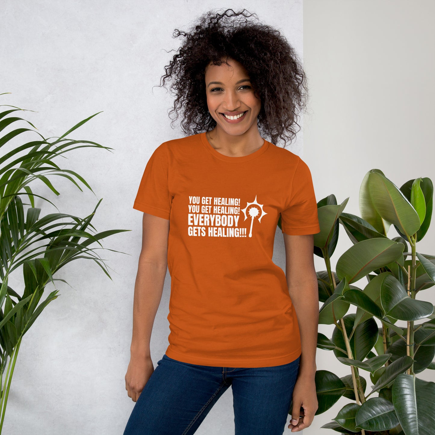 Everybody gets healing Cleric D&D Unisex t-shirt