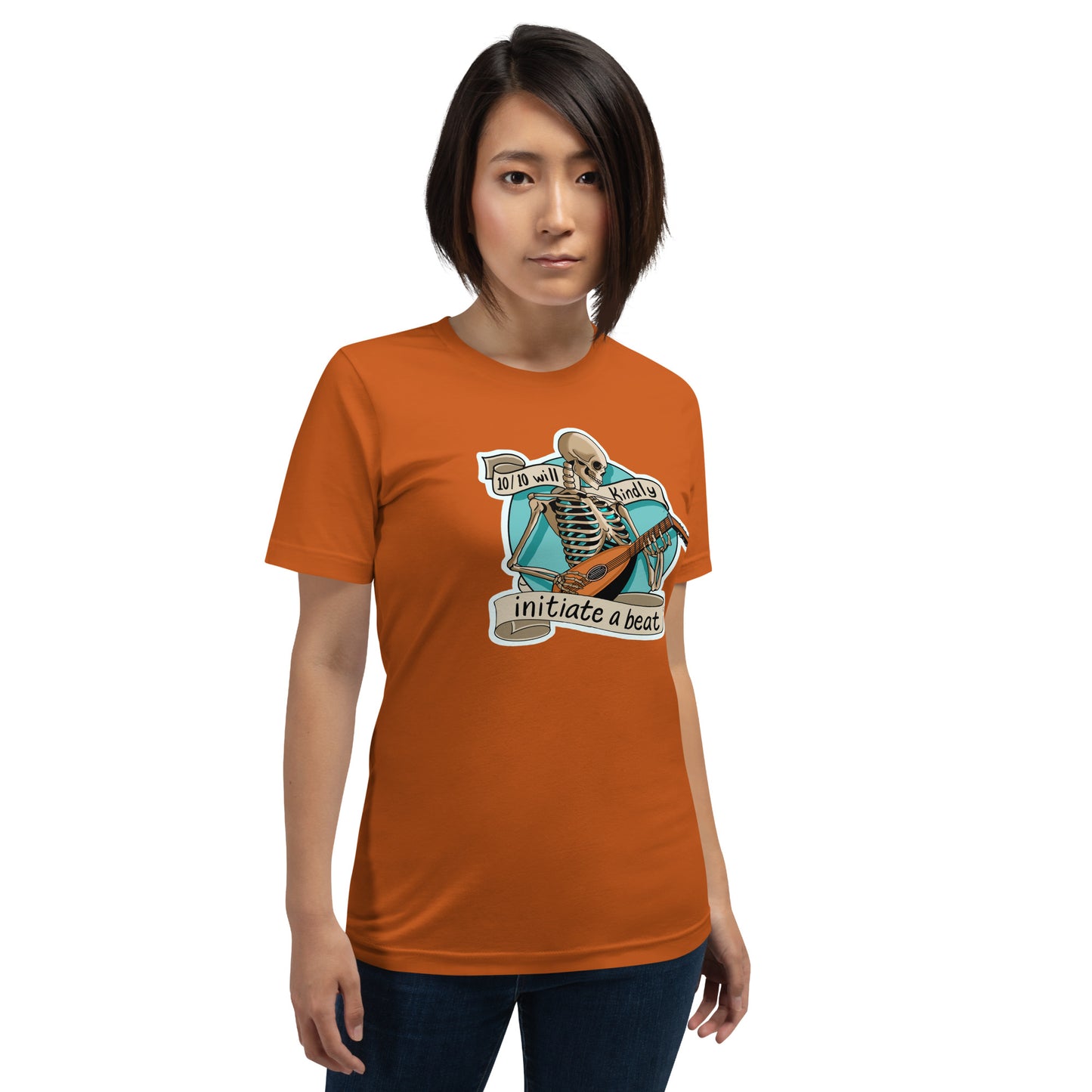 Will Initiate A Beat | Shiloh Briar Unisex t-shirt