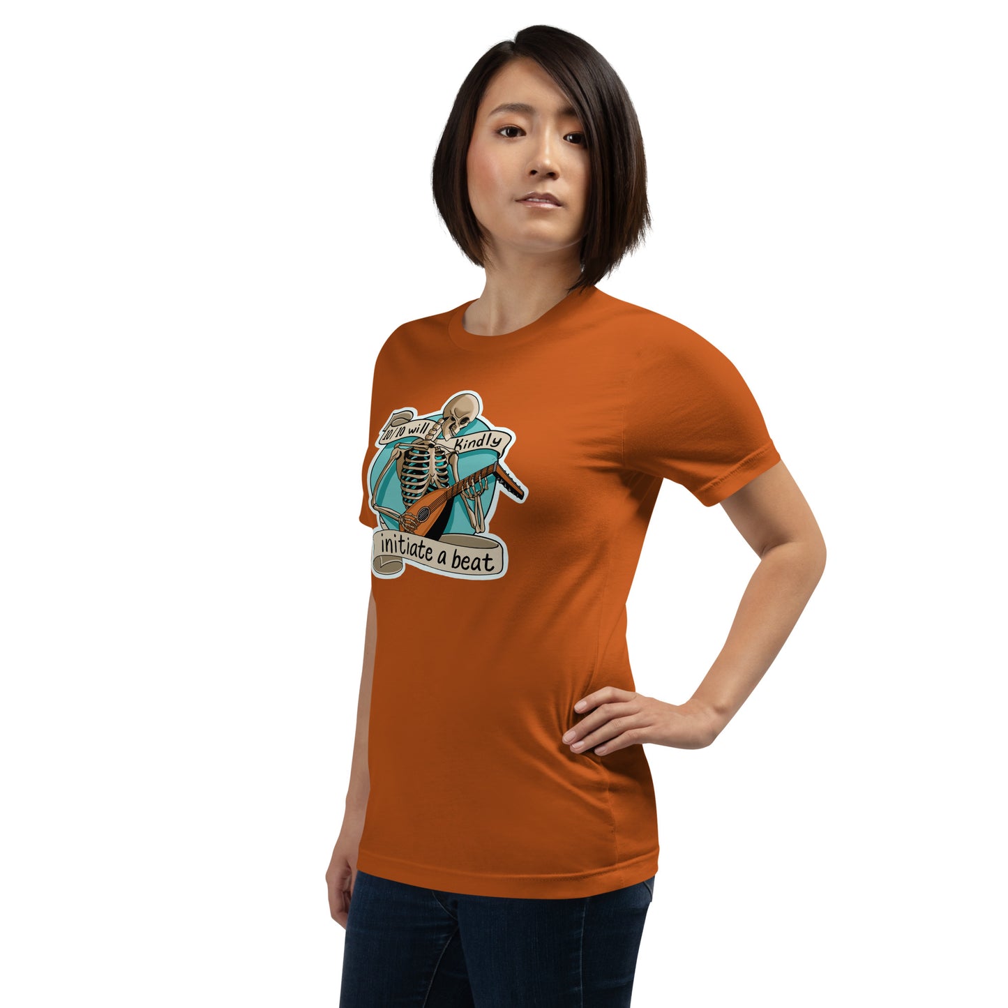Will Initiate A Beat | Shiloh Briar Unisex t-shirt