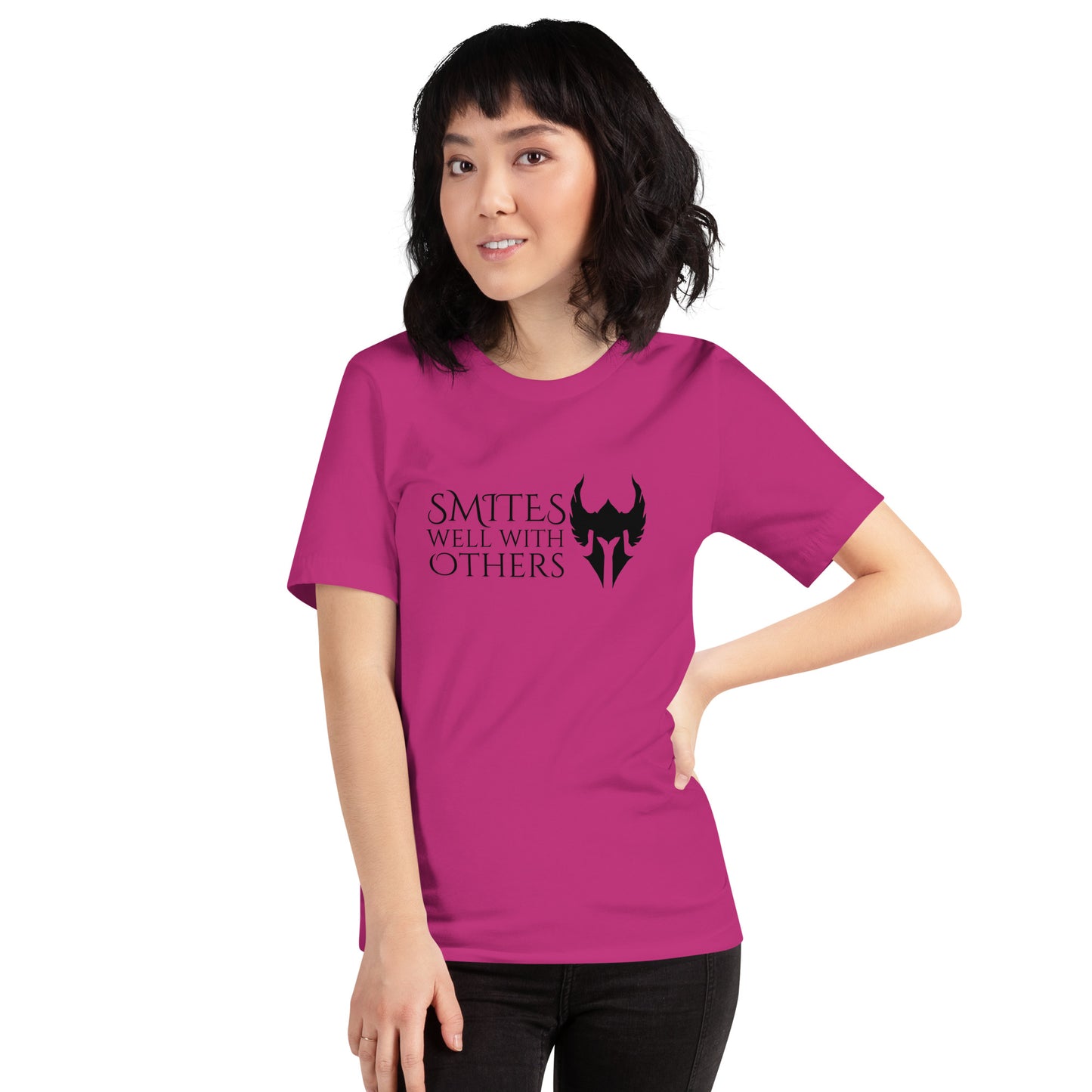 Smites well with others Paladin D&D Unisex t-shirt