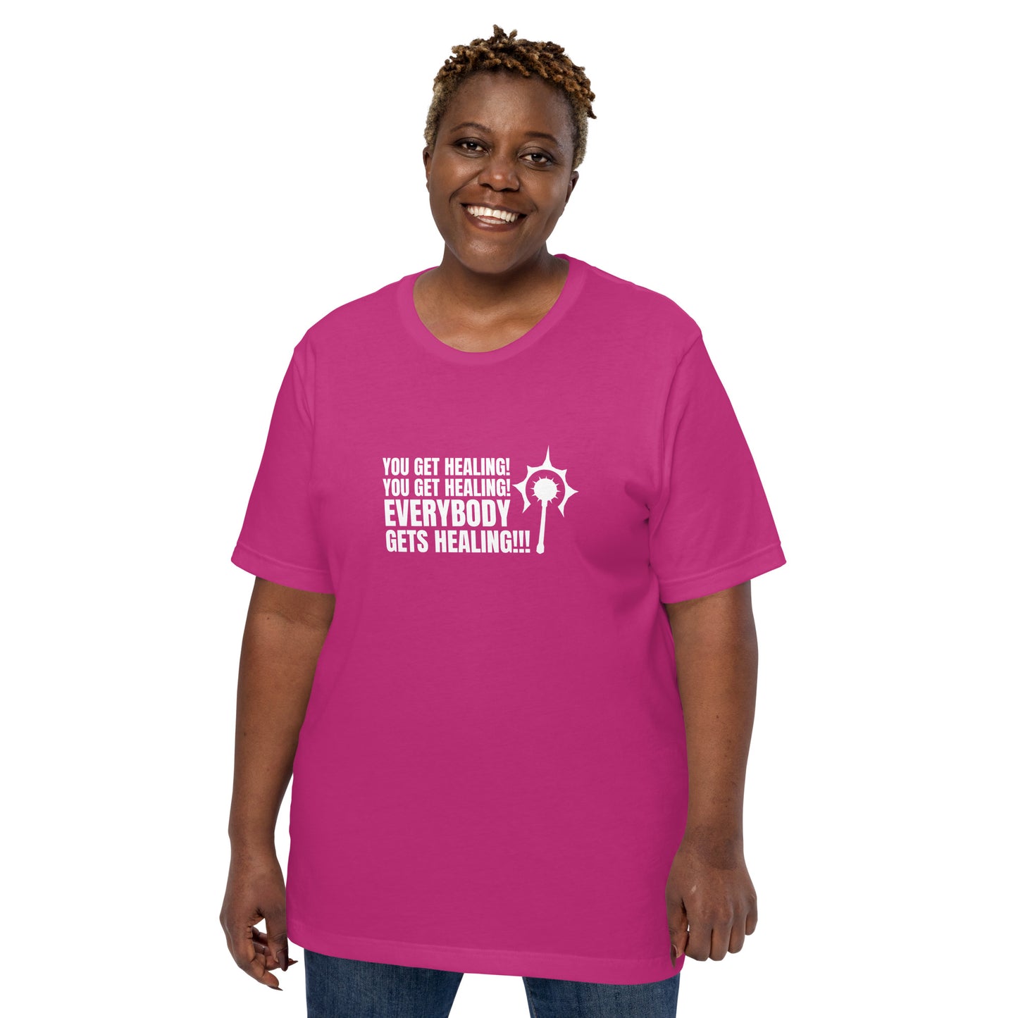 Everybody gets healing Cleric D&D Unisex t-shirt