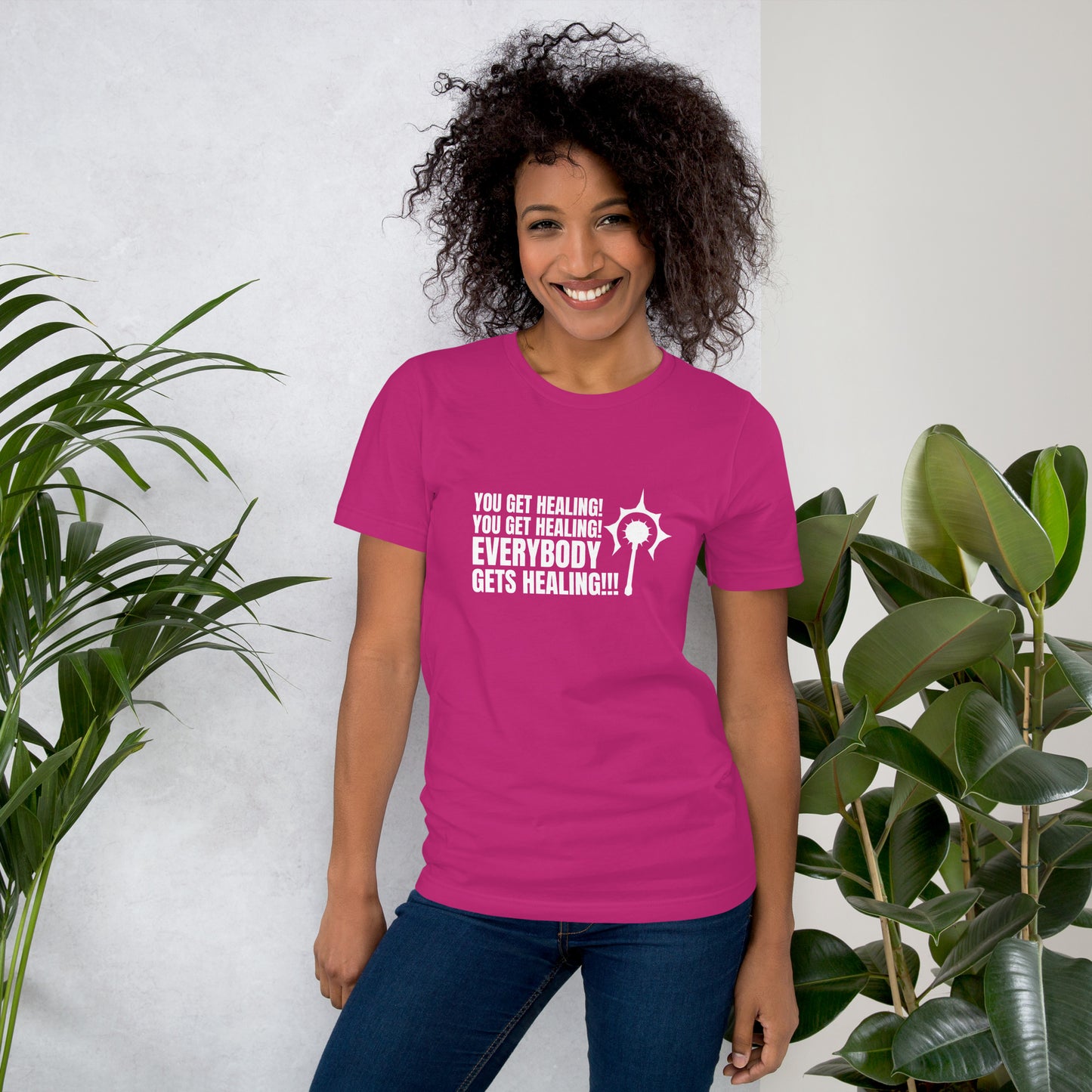 Everybody gets healing Cleric D&D Unisex t-shirt
