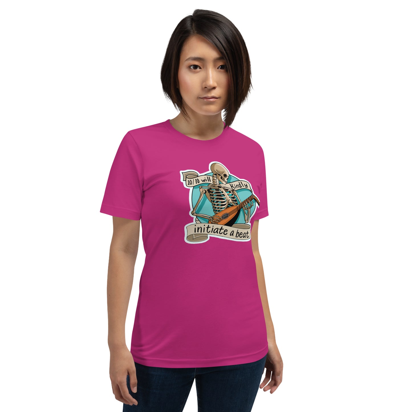 Will Initiate A Beat | Shiloh Briar Unisex t-shirt