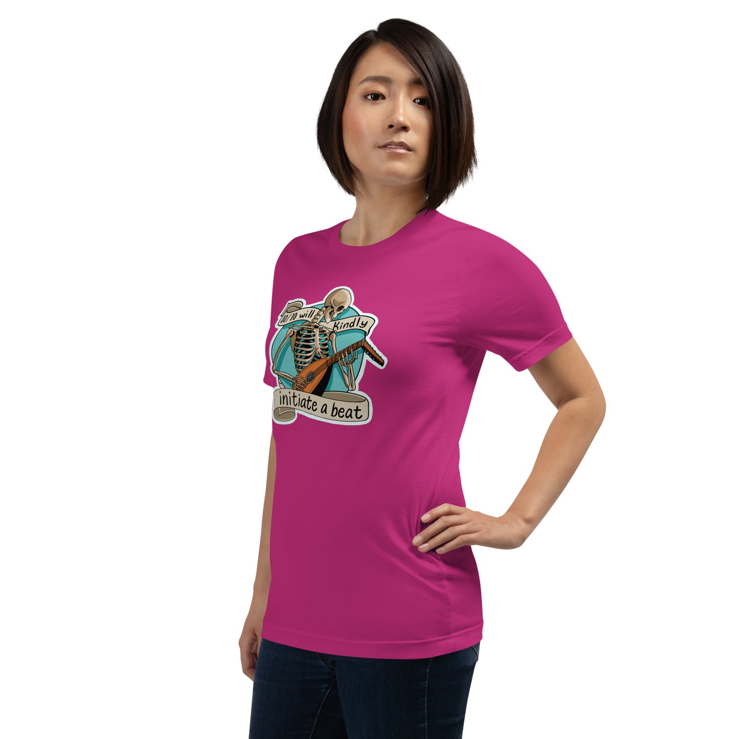 Will Initiate A Beat | Shiloh Briar Unisex t-shirt