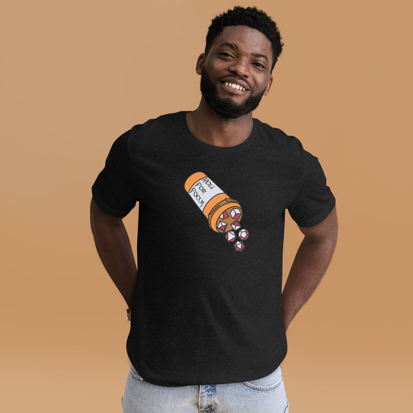 Roll for Focus Logo - Unisex t-shirt