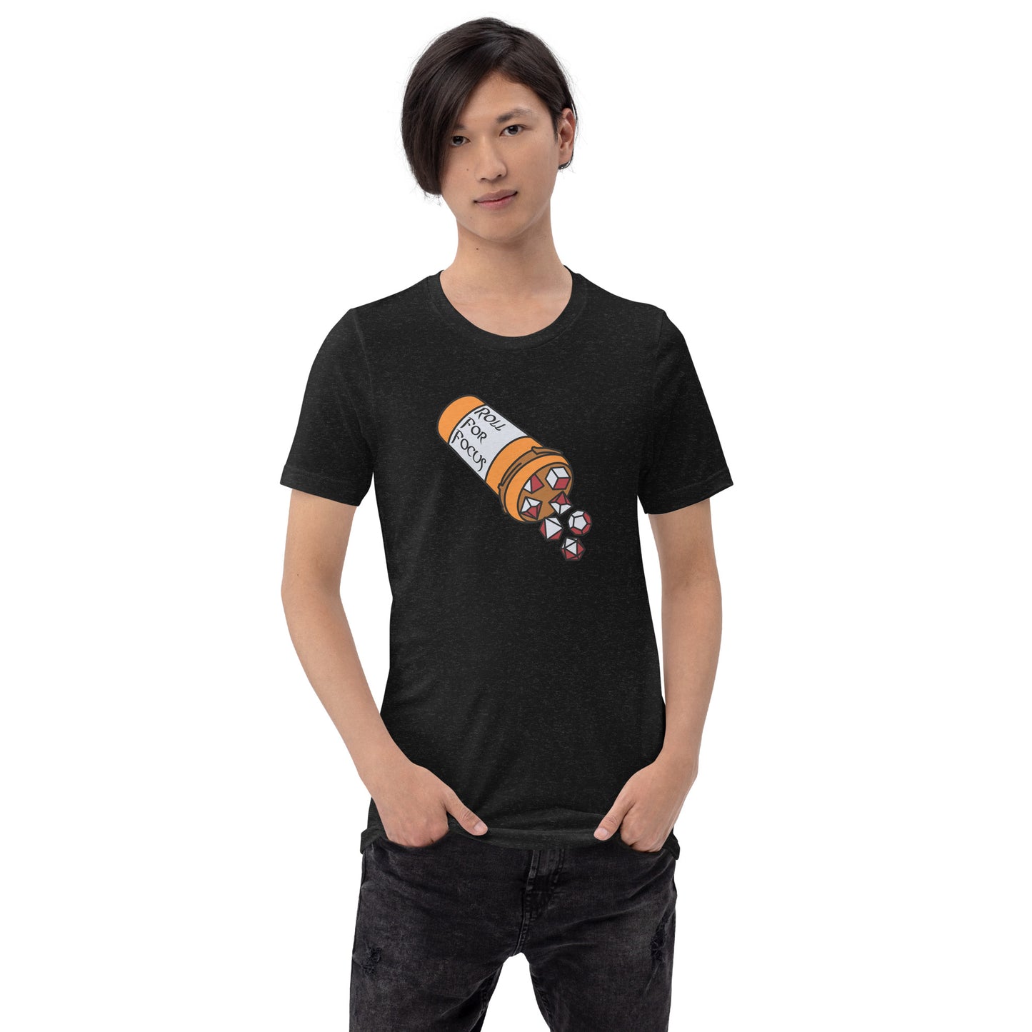 Roll for Focus Logo - Unisex t-shirt