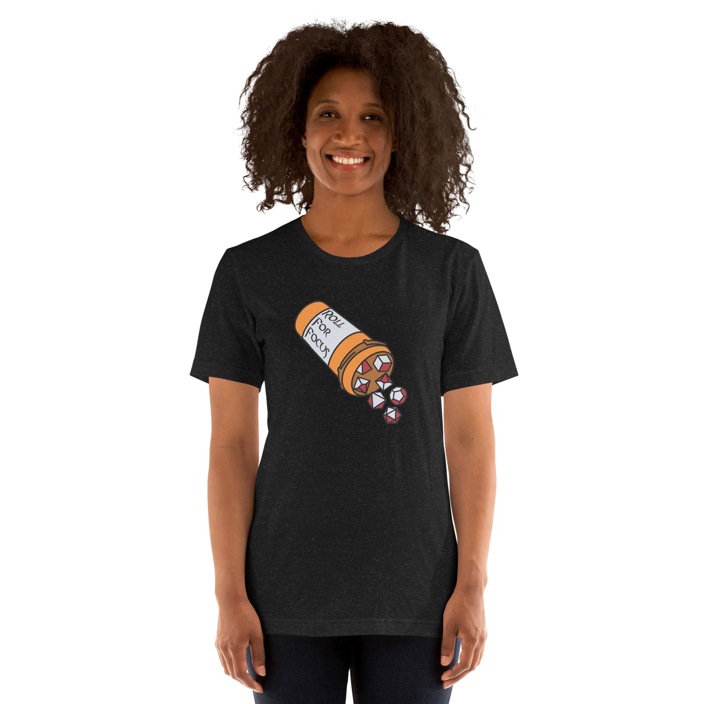 Roll for Focus Logo - Unisex t-shirt