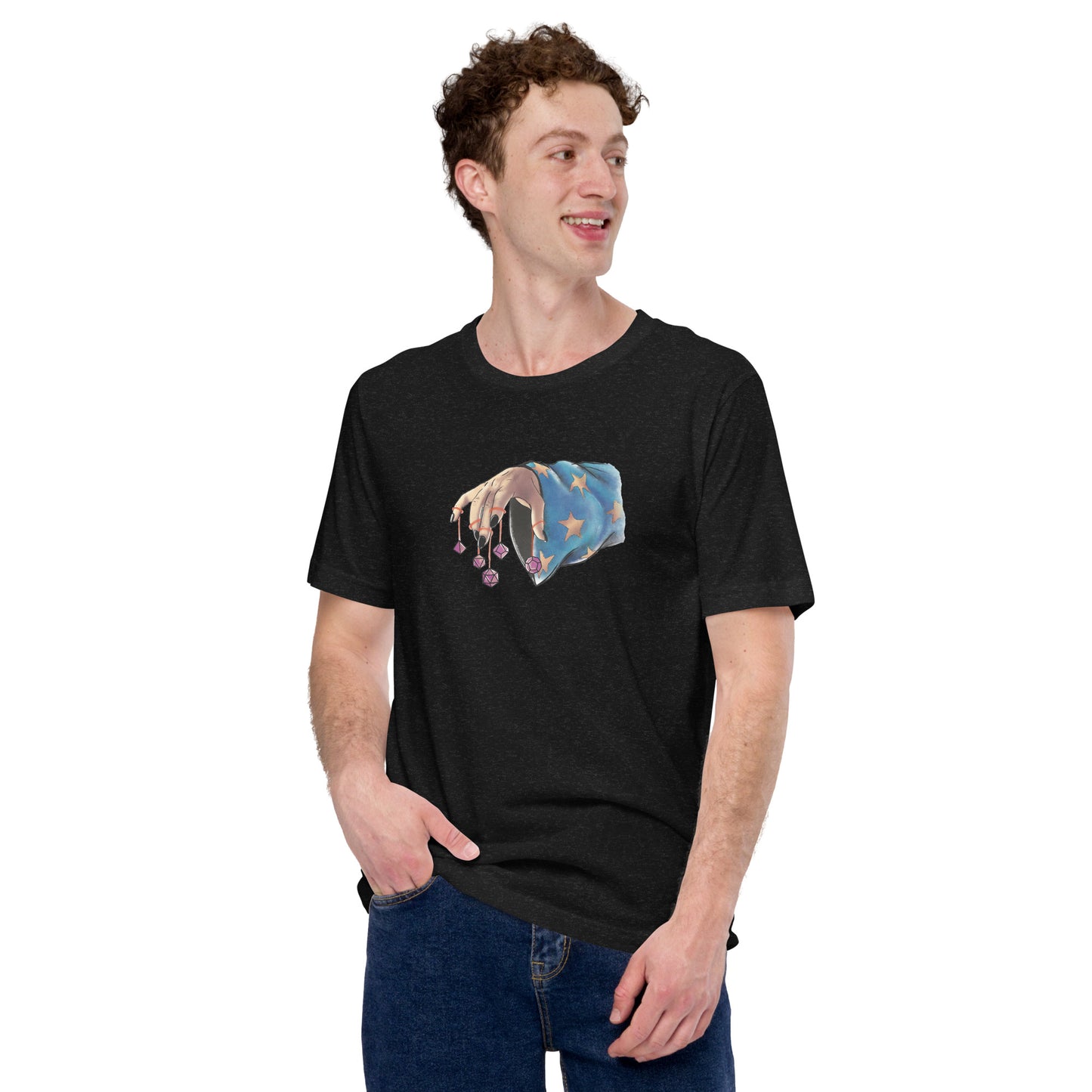 Dice Wizard Sunfyre Unisex t-shirt