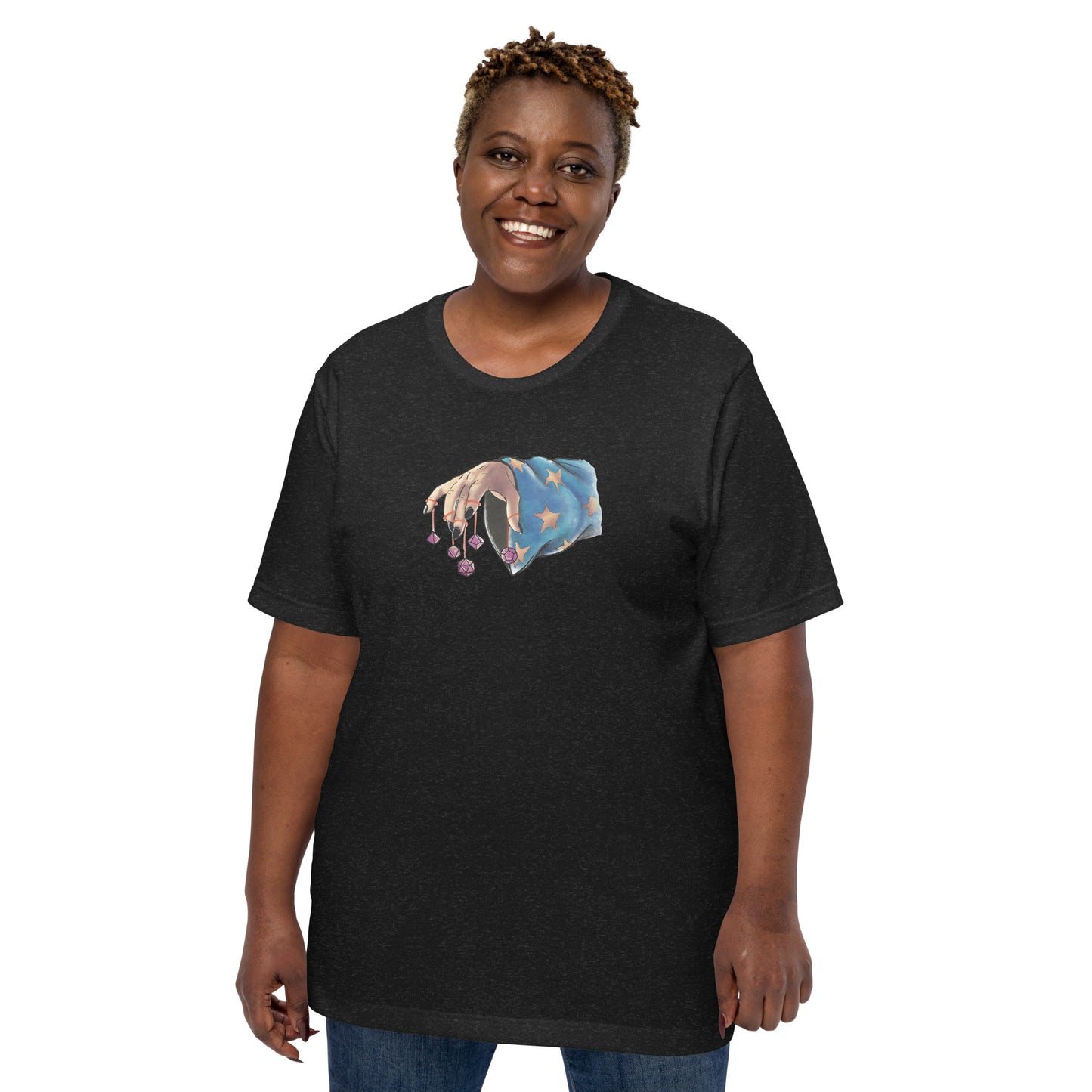 Dice Wizard Sunfyre Unisex t-shirt