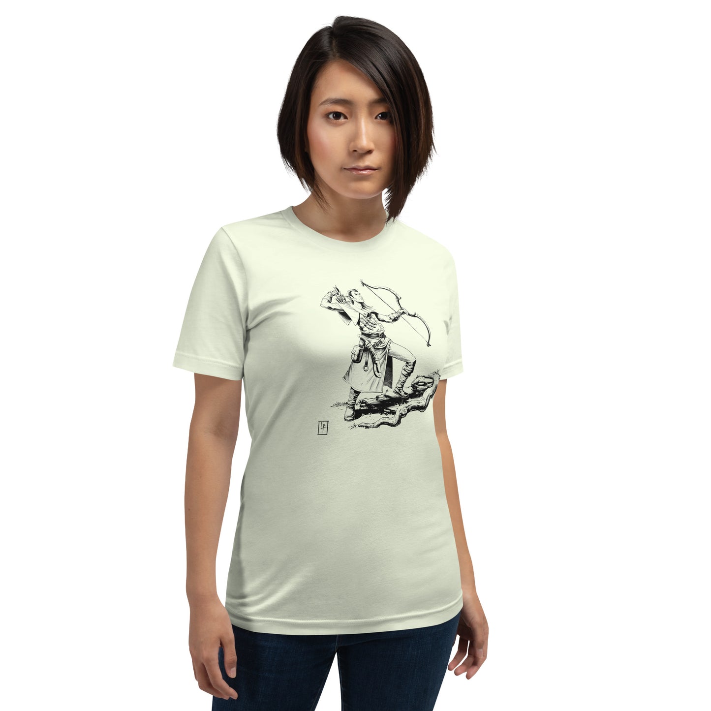 Elven Ranger | Menagerie Press Unisex t-shirt