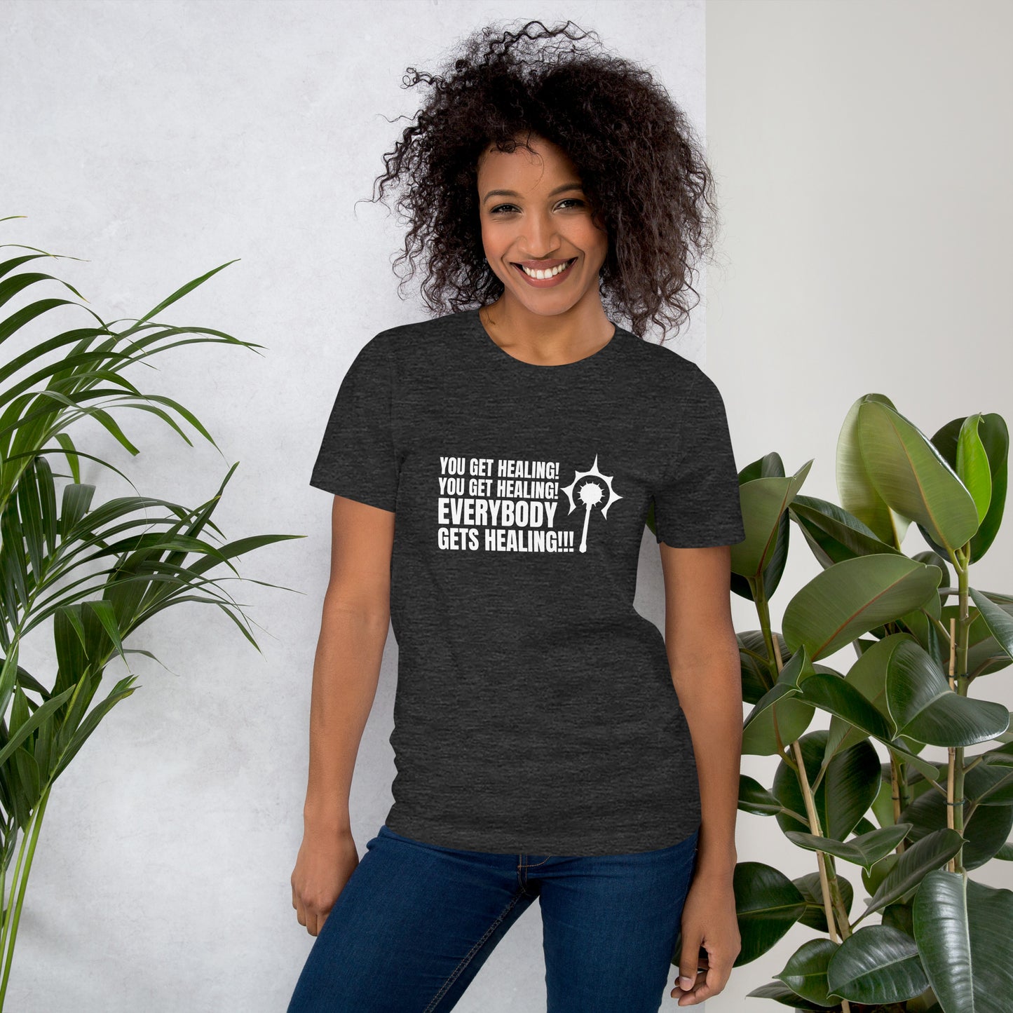 Everybody gets healing Cleric D&D Unisex t-shirt
