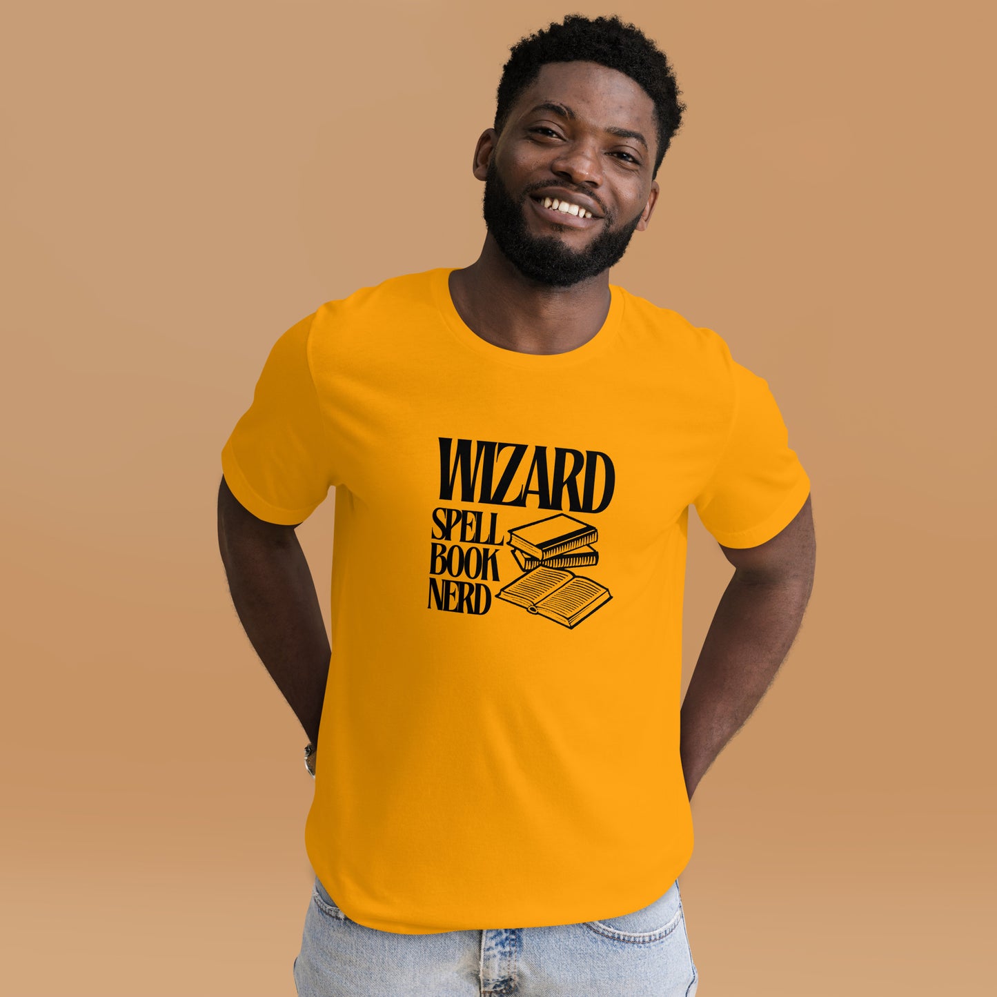 Spell book Nerd - Wizard D&D Unisex t-shirt