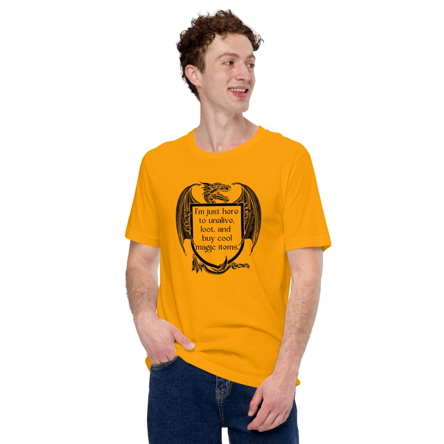 Im just here - Unisex t-shirt