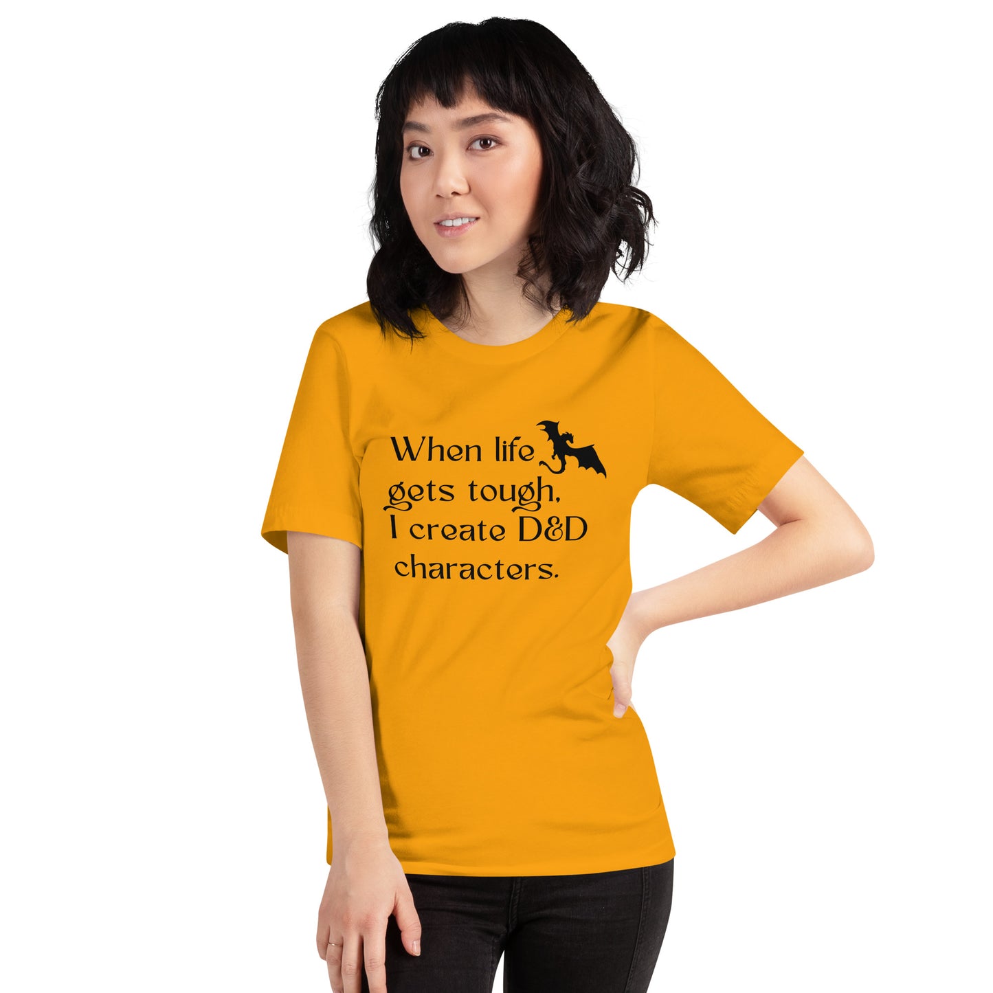 When Life Gets Tough - Unisex t-shirt