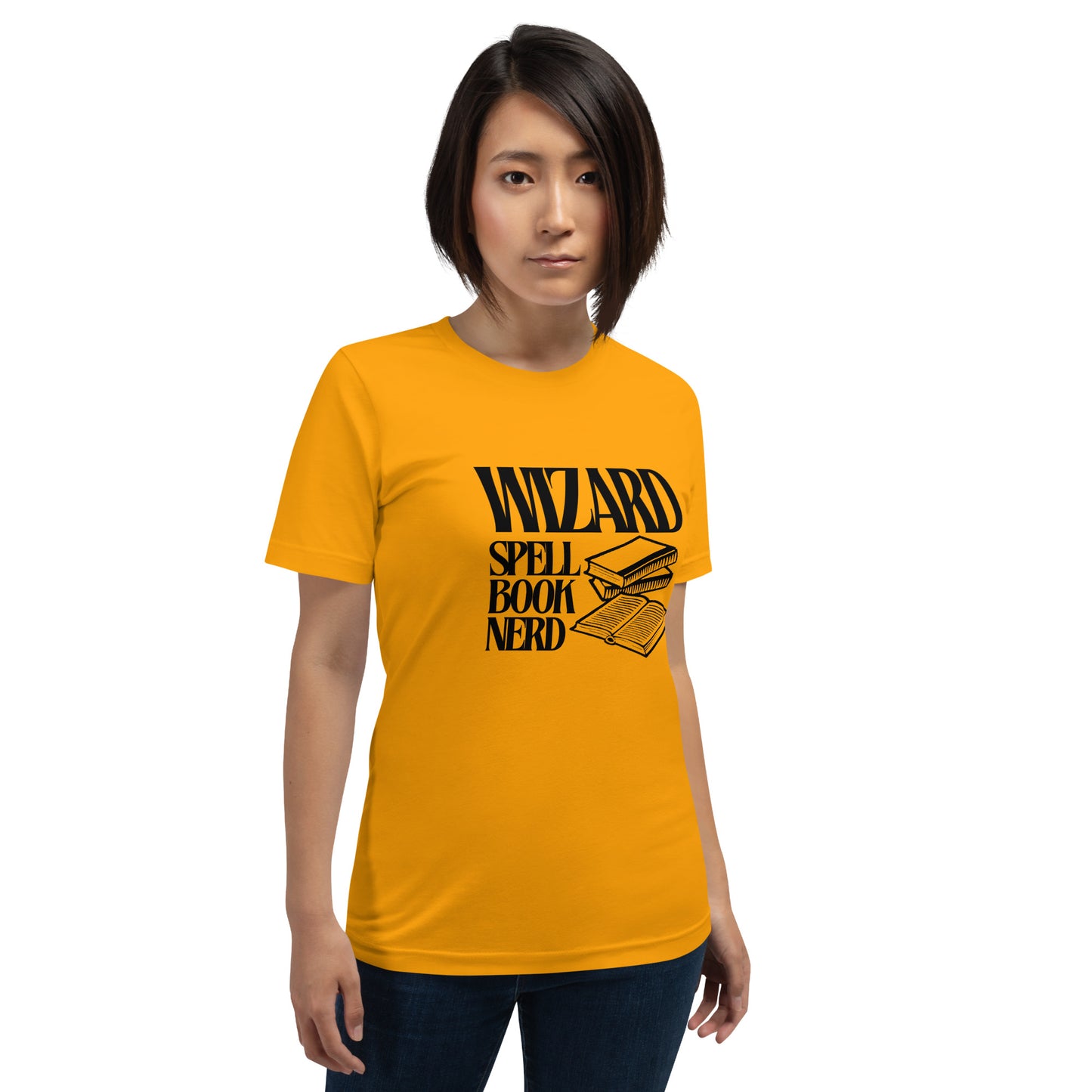 Spell book Nerd - Wizard D&D Unisex t-shirt