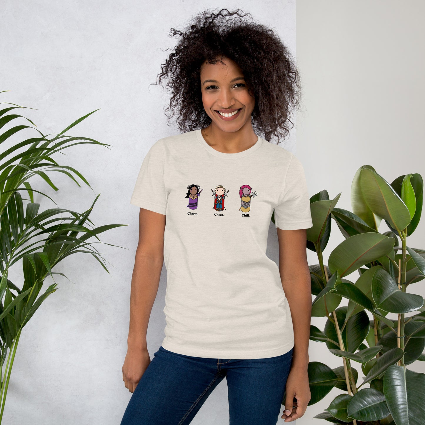 Scrambled Pegs | Grimstone Gaming Unisex t-shirt