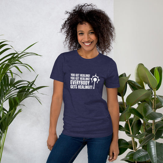 Everybody gets healing Cleric D&D Unisex t-shirt