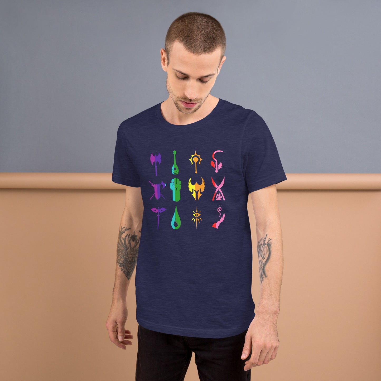 PRIDE D&D Class Shirt Unisex t-shirt