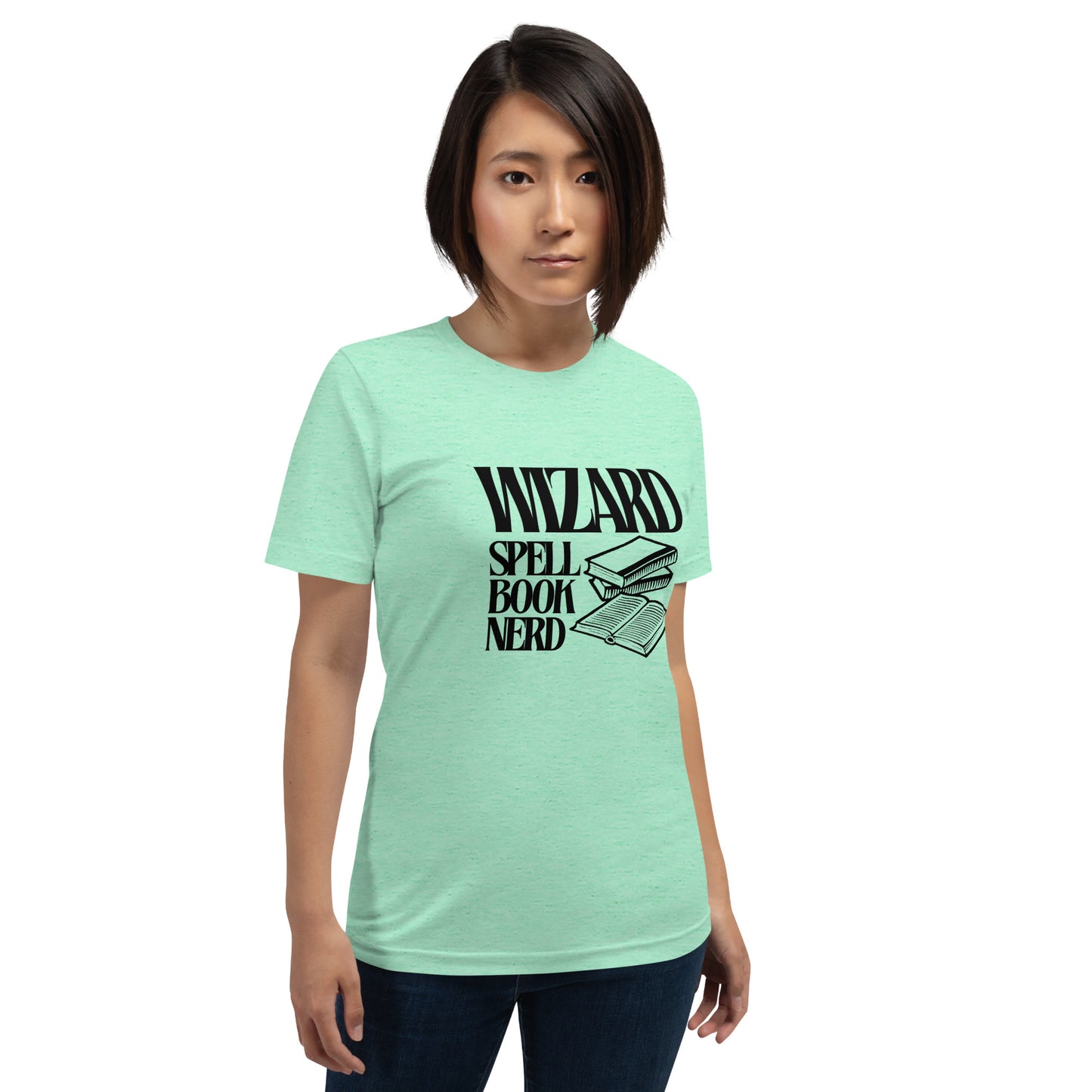 Spell book Nerd - Wizard D&D Unisex t-shirt